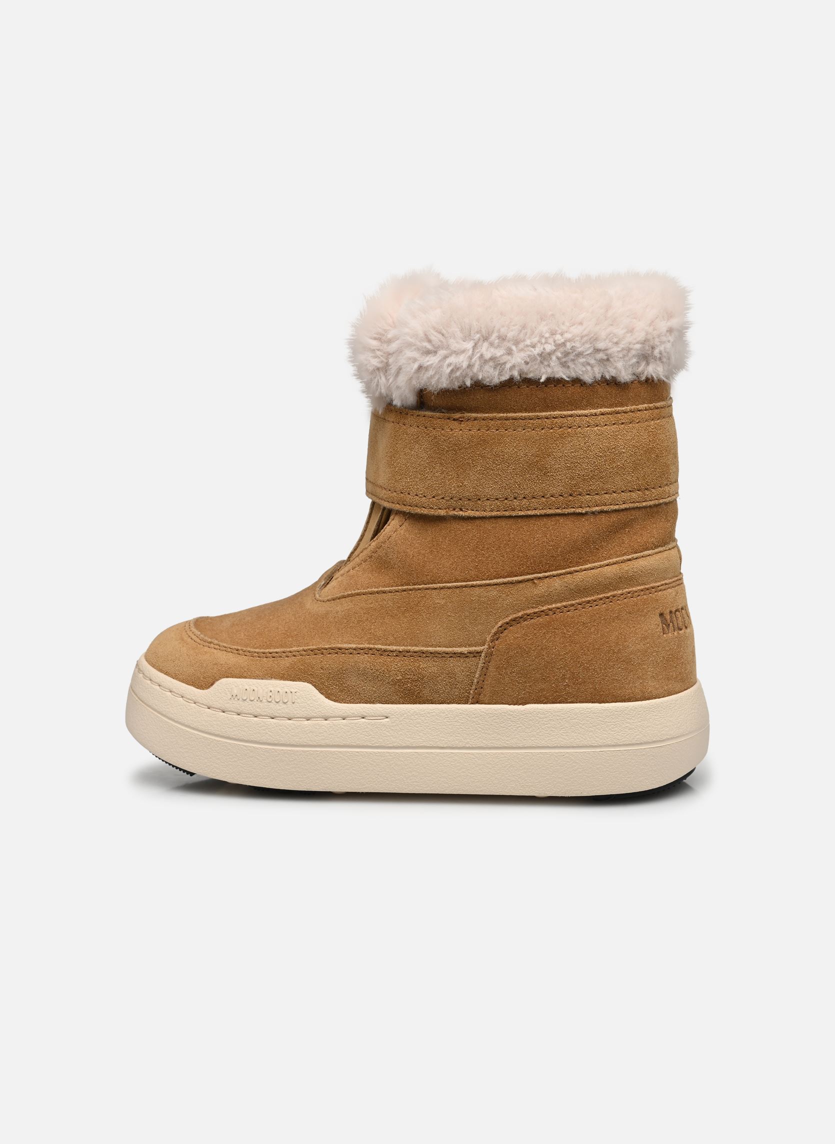 Botas de nieve MB JR PARK STRAP BOOT SUEDE marrón Moon Boot Botas de nieve MB JR PARK STRAP BOOT SUEDE marrón L003 SAND