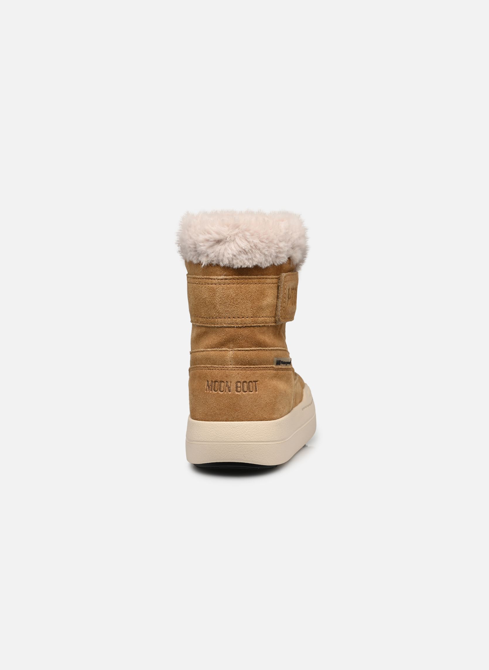Botas de nieve MB JR PARK STRAP BOOT SUEDE marrón Moon Boot Botas de nieve MB JR PARK STRAP BOOT SUEDE marrón L003 SAND