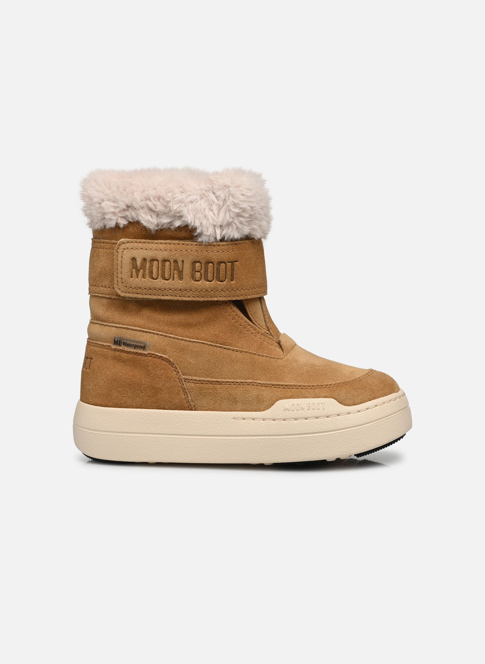 Botas de nieve MB JR PARK STRAP BOOT SUEDE marrón Moon Boot Botas de nieve MB JR PARK STRAP BOOT SUEDE marrón L003 SAND