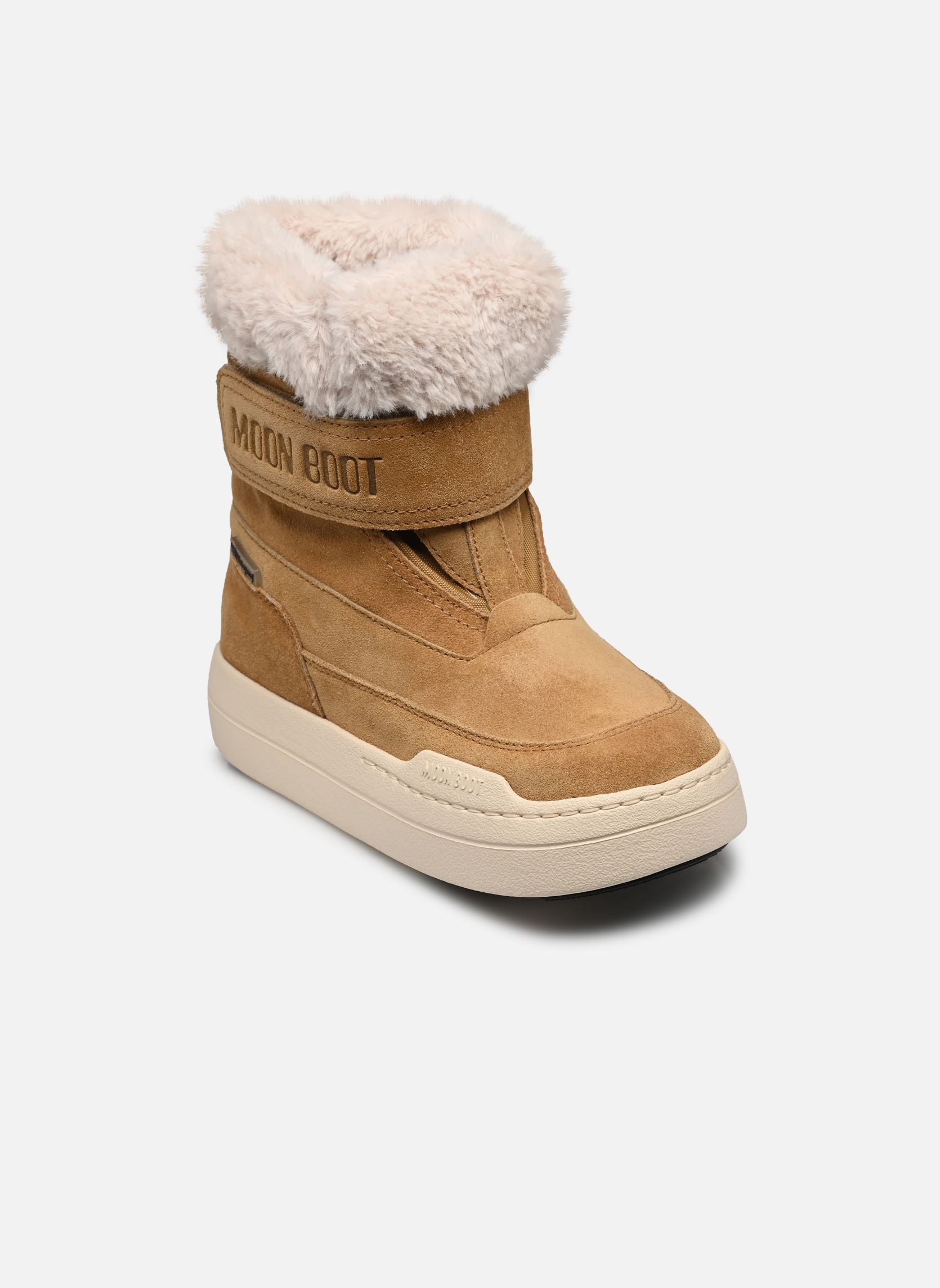 Botas de nieve MB JR PARK STRAP BOOT SUEDE marrón Moon Boot Botas de nieve MB JR PARK STRAP BOOT SUEDE marrón L003 SAND