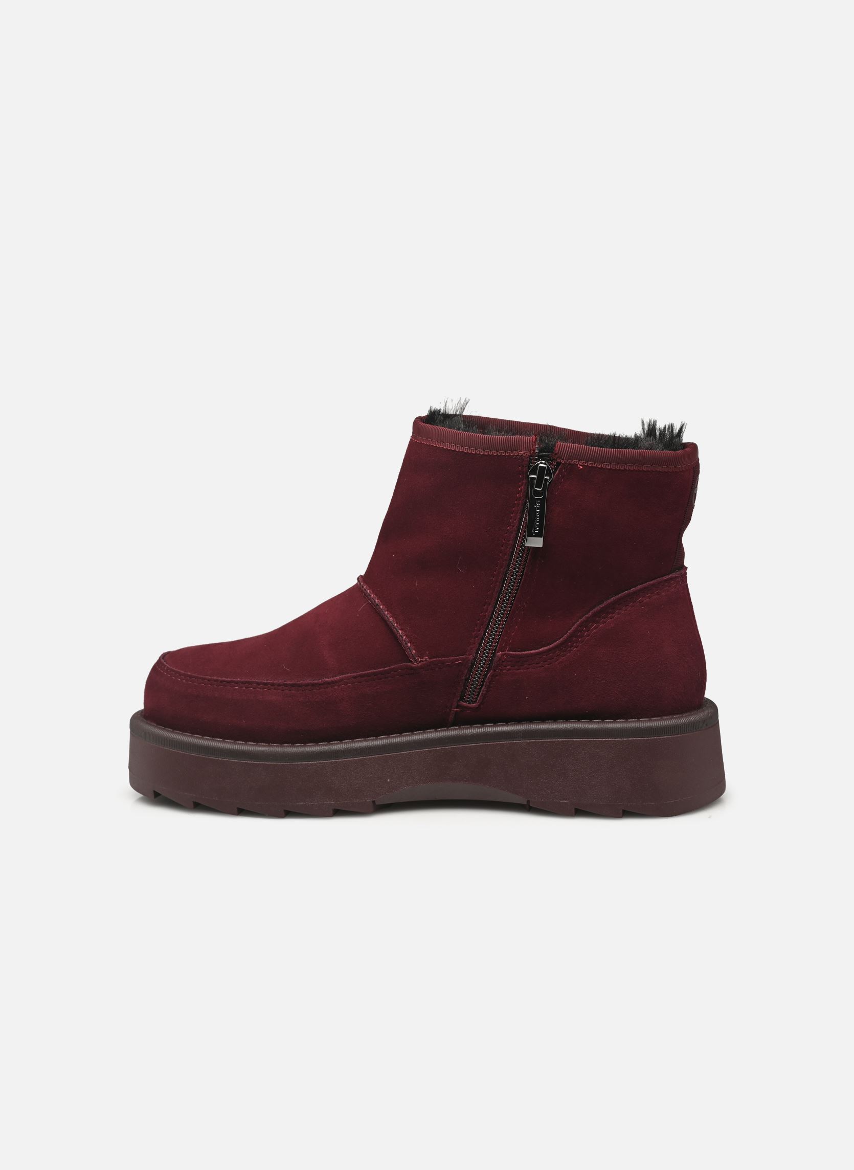 Bottines fourrées 26818-43 femme bordeaux Tamaris Bottines fourrées 26818-43 femme bordeaux MERLOT