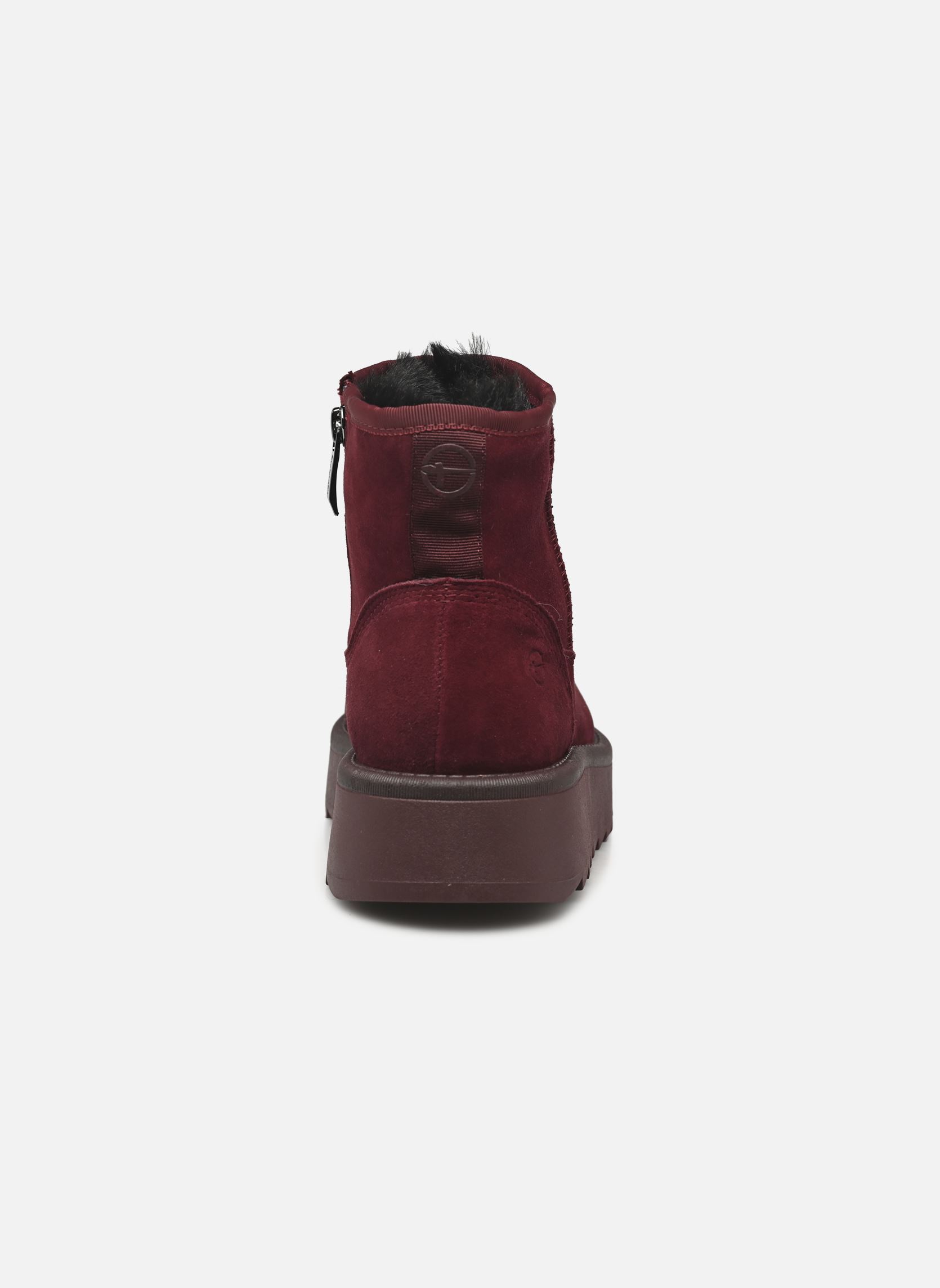 Bottines fourrées 26818-43 femme bordeaux Tamaris Bottines fourrées 26818-43 femme bordeaux MERLOT