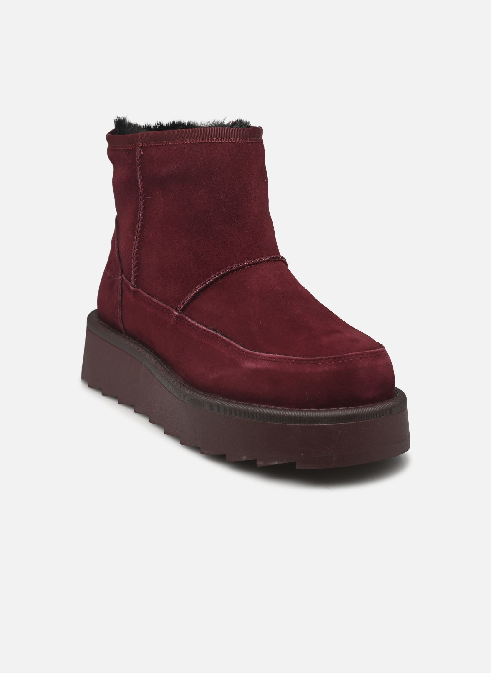 Bottines fourrées 26818-43 femme bordeaux Tamaris Bottines fourrées 26818-43 femme bordeaux MERLOT