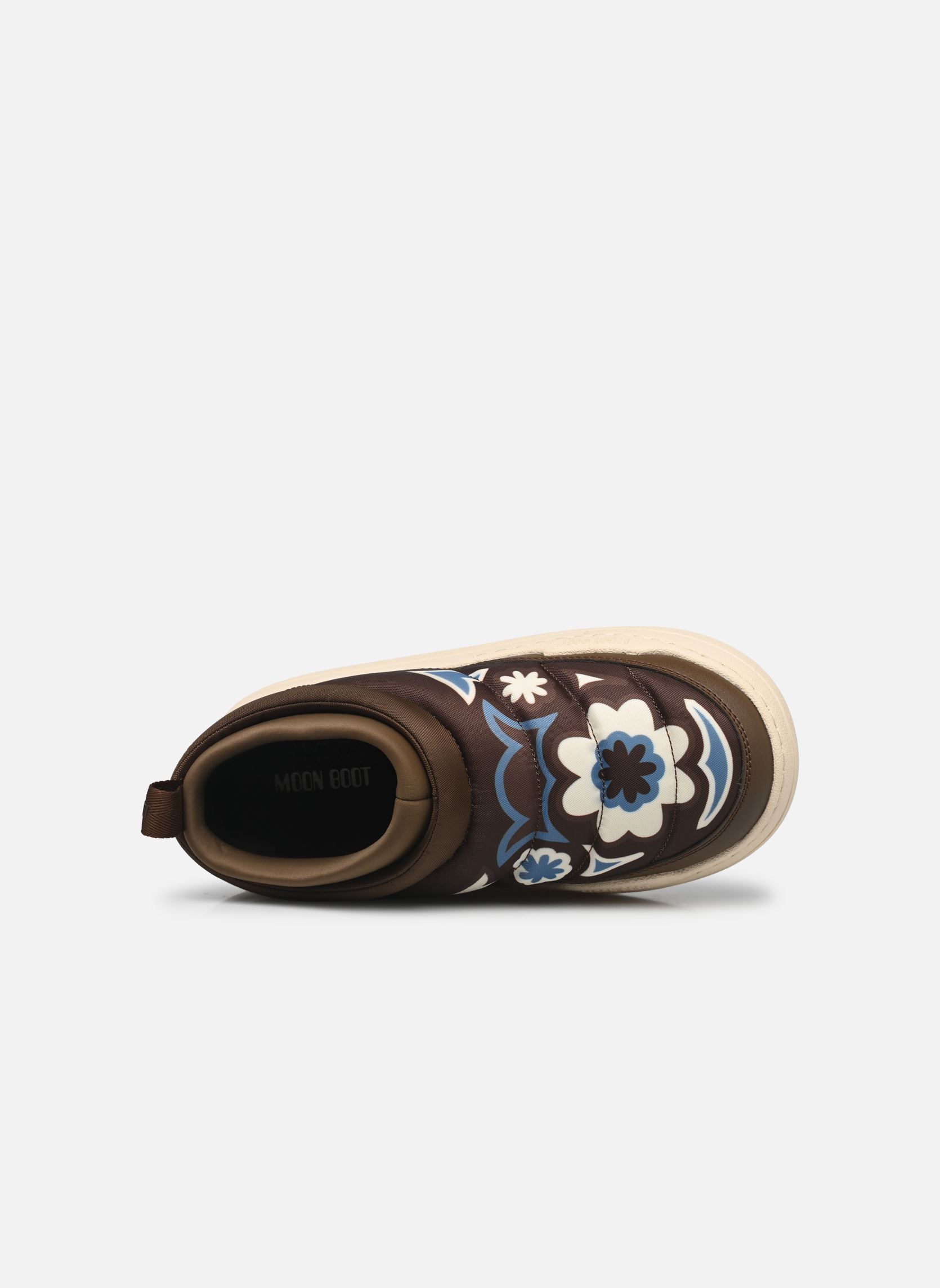 Bottes de neige MB PARK SOFT FLOWER femme marron Moon Boot Bottes de neige MB PARK SOFT FLOWER femme marron MH07 BROWN/ELEPHANT GREY