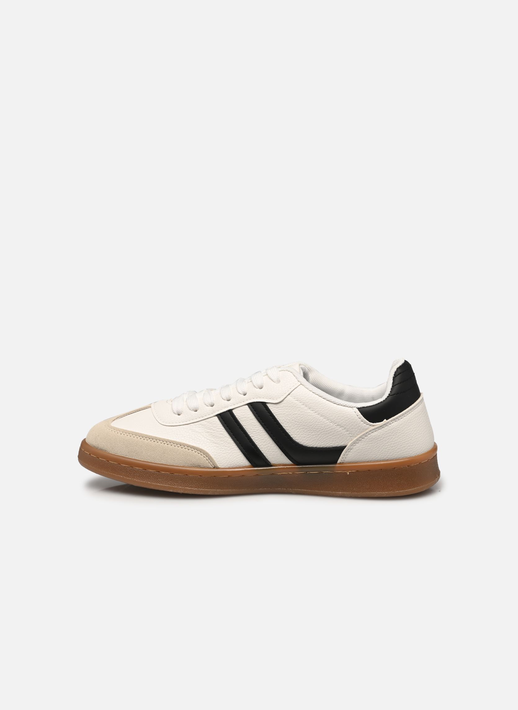 Baskets THIMY homme blanc MADE BY Baskets THIMY homme blanc BLANC NOIR