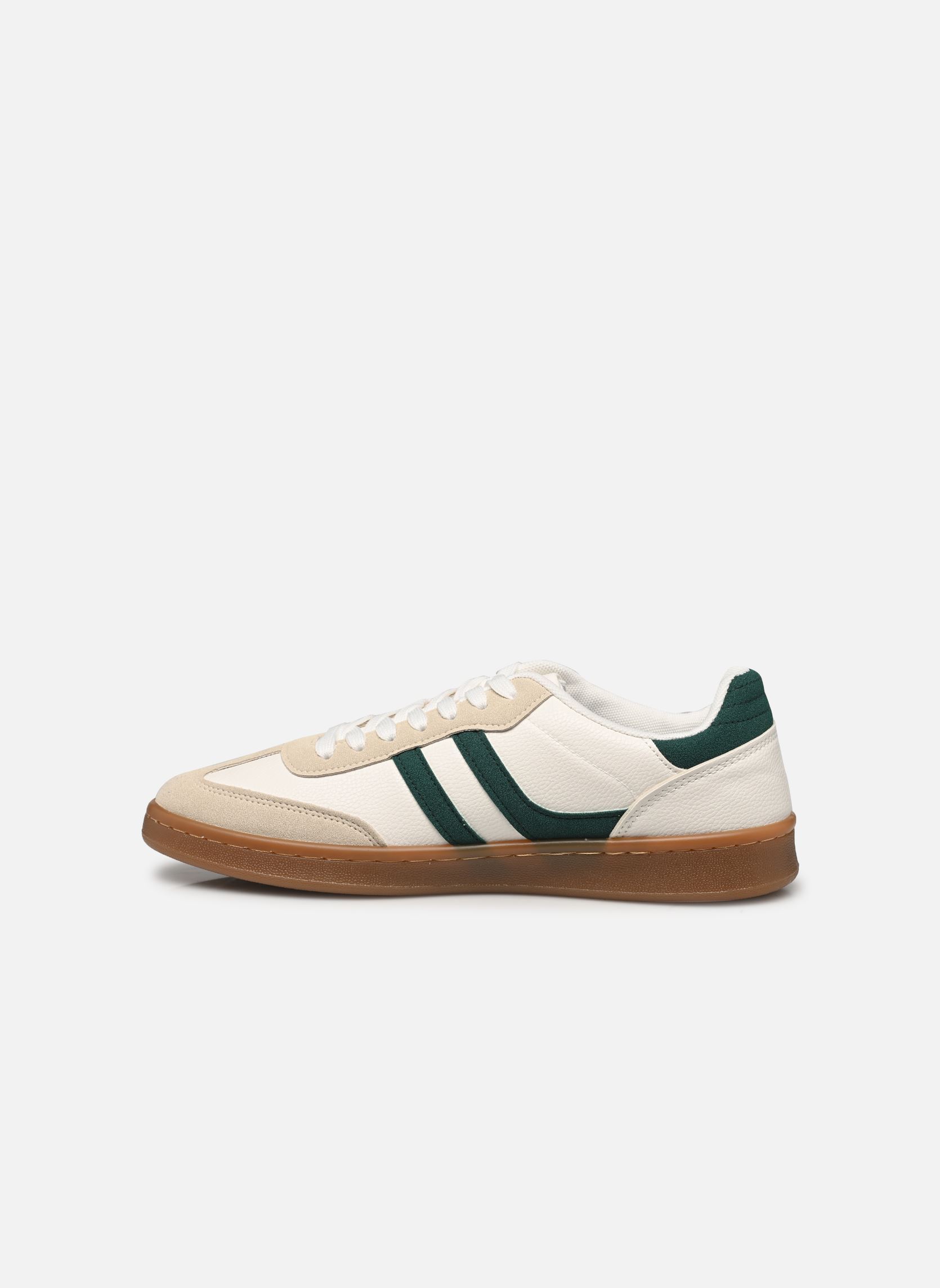 Baskets THIMY homme blanc MADE BY Baskets THIMY homme blanc BLANC VERT
