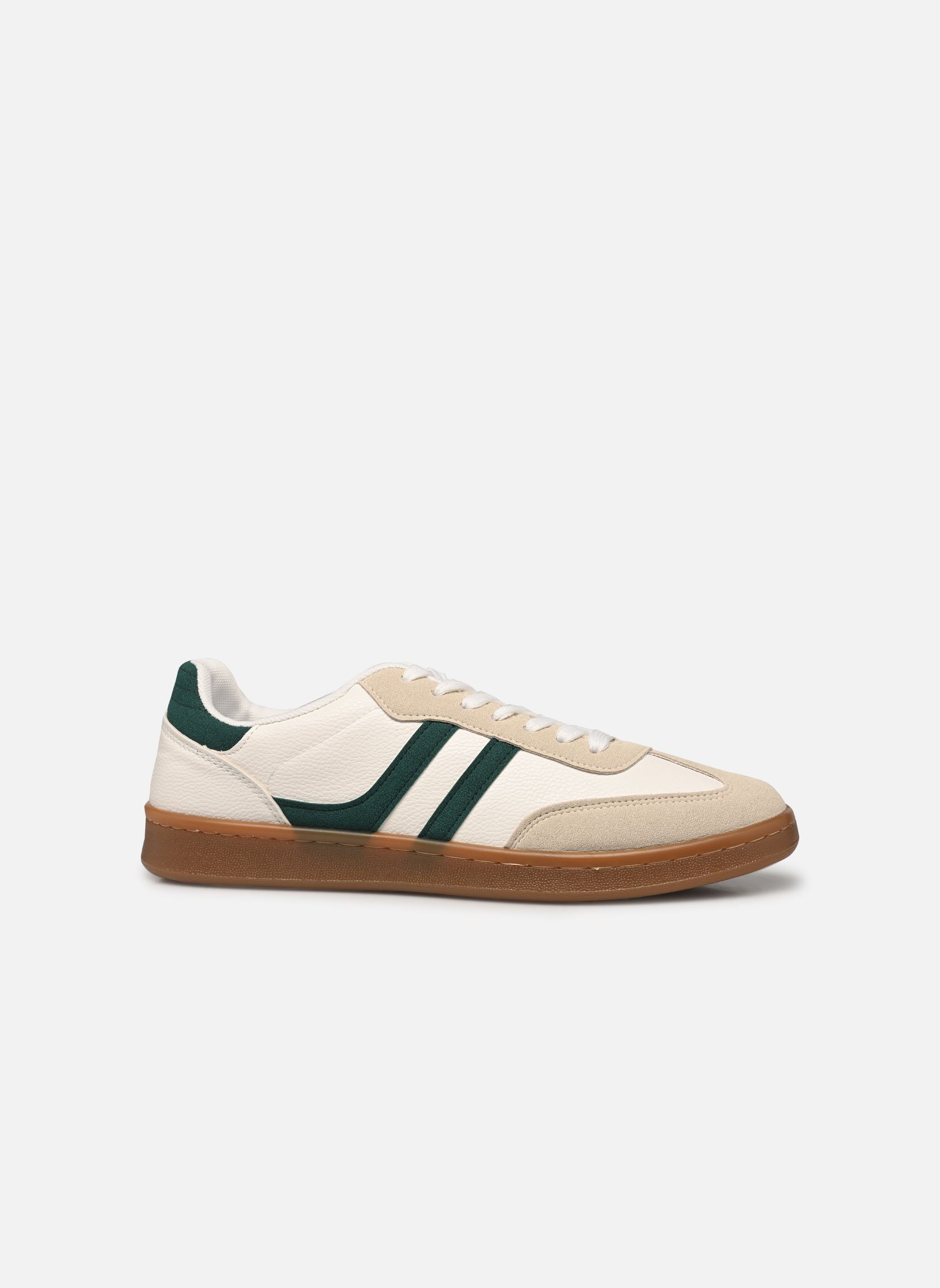 Baskets THIMY homme blanc MADE BY Baskets THIMY homme blanc BLANC VERT