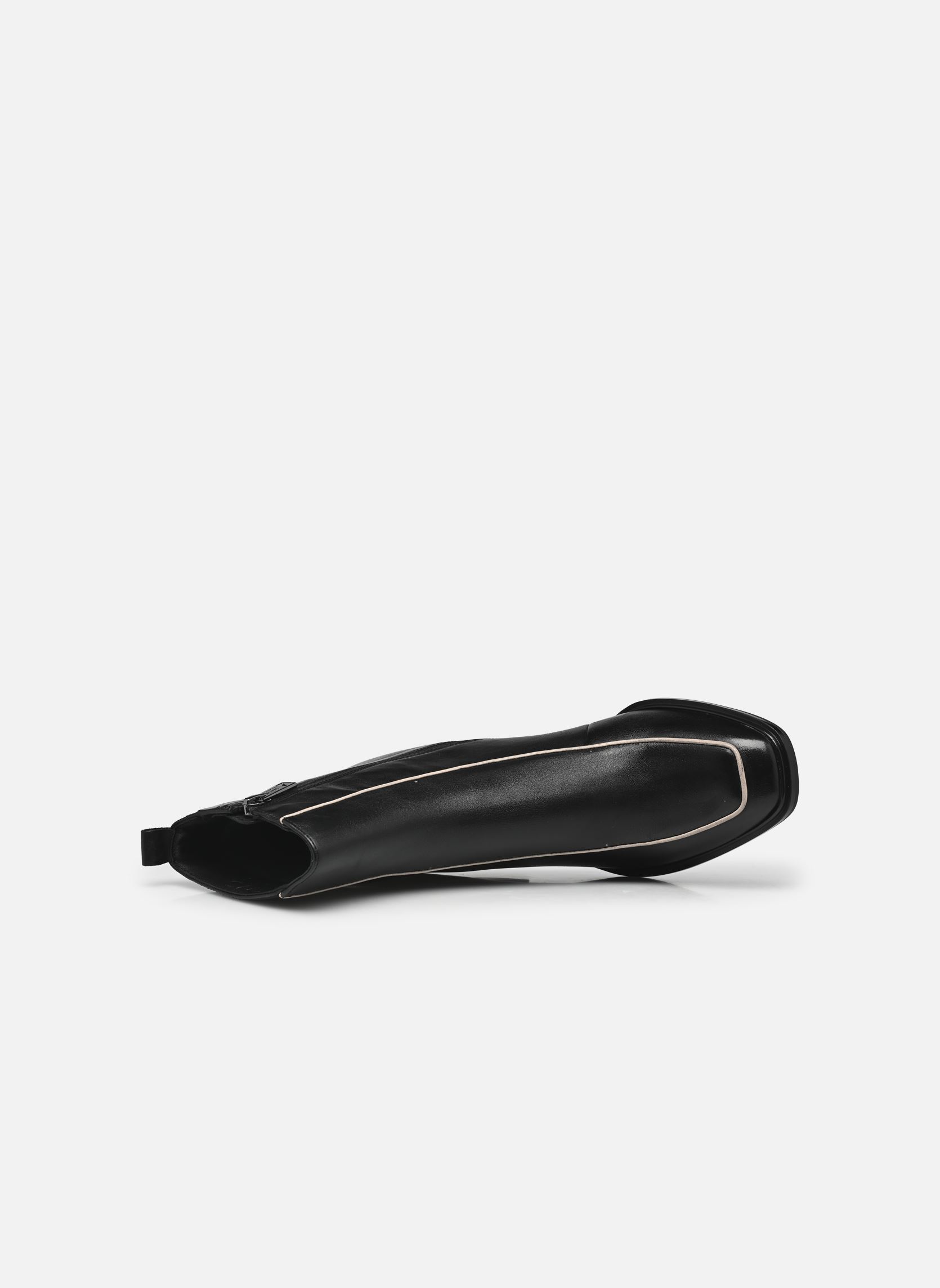 Enkellaarzen en boots 25038-43 dames zwart NEWD. Enkellaarzen en boots 25038-43 dames zwart BLACK COMB