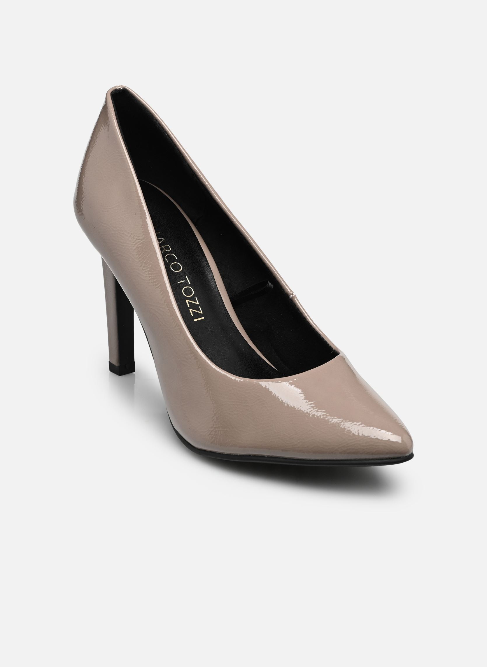 Escarpins 22415-41 femme beige Marco Tozzi Escarpins 22415-41 femme beige TAUPE PATENT