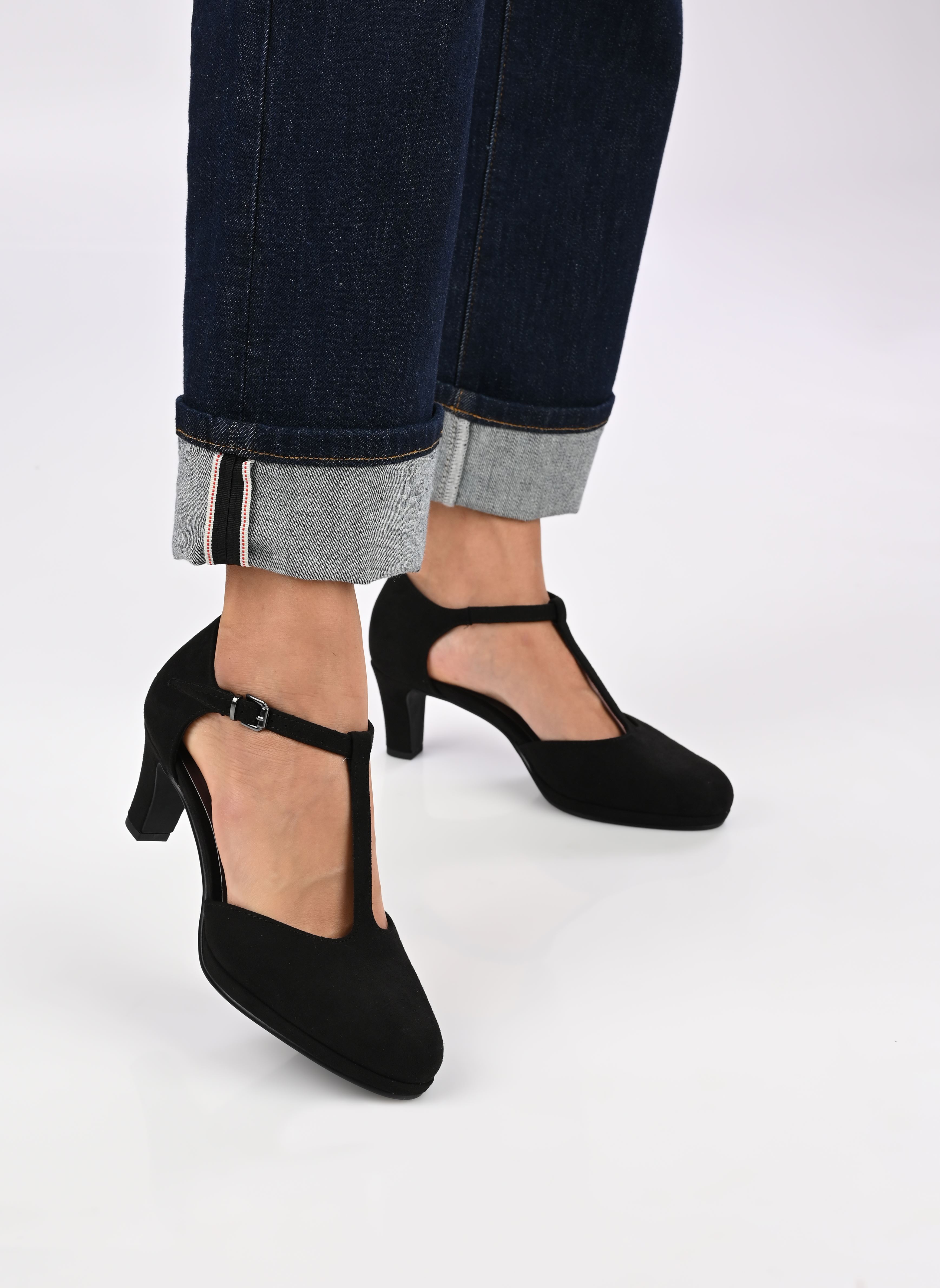 Pumps mit Riemchen 24401-43 damen schwarz Marco Tozzi Pumps mit Riemchen 24401-43 damen schwarz BLACK