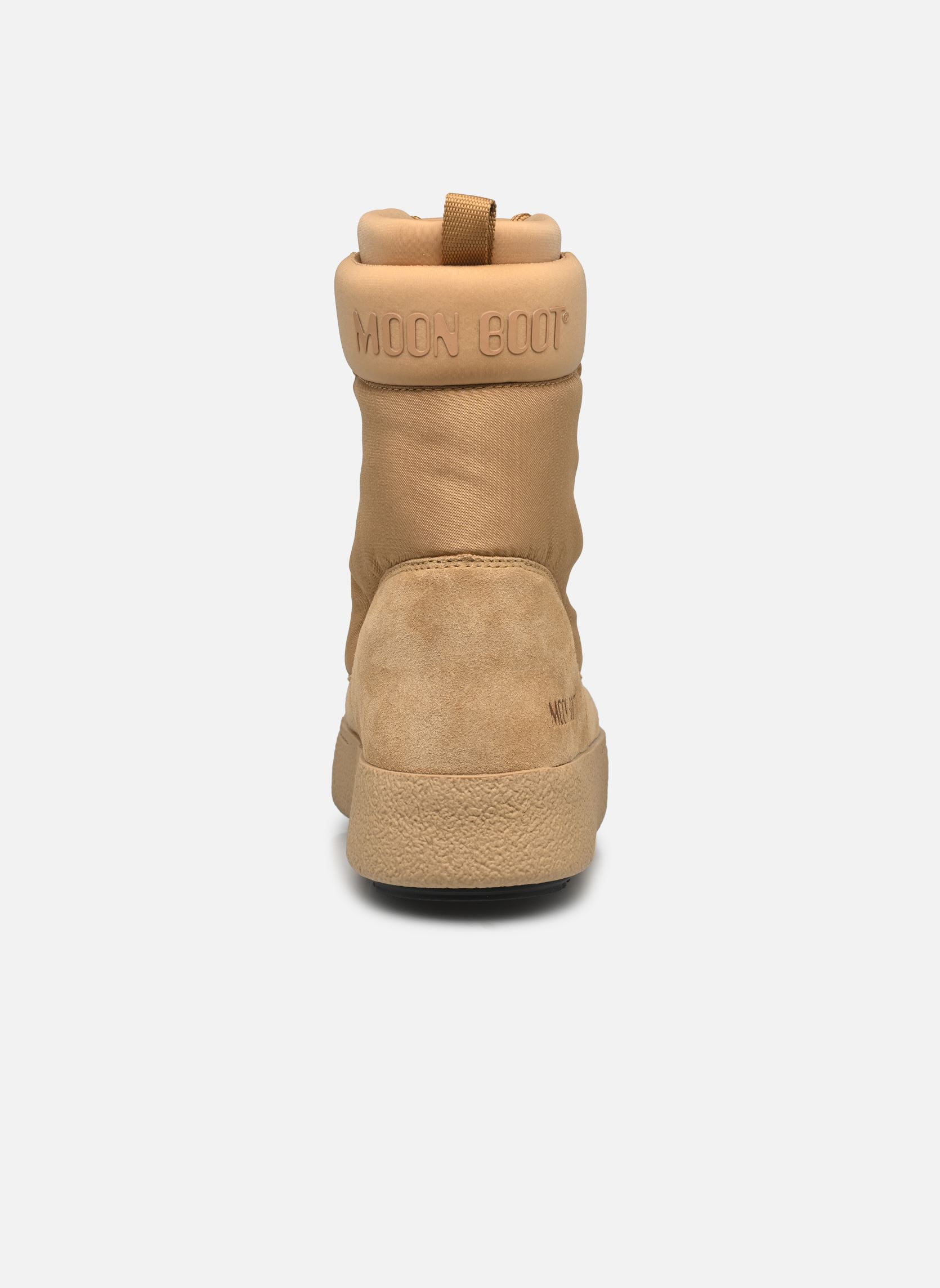 Geschnürte Stiefeletten MB LTRACK COMBAT BOOT damen beige Moon Boot Geschnürte Stiefeletten MB LTRACK COMBAT BOOT damen beige L003 SAND