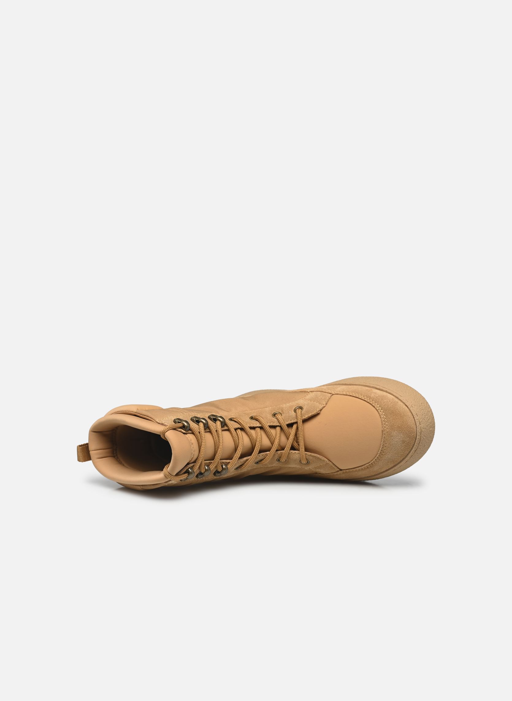 Geschnürte Stiefeletten MB LTRACK COMBAT BOOT damen beige Moon Boot Geschnürte Stiefeletten MB LTRACK COMBAT BOOT damen beige L003 SAND