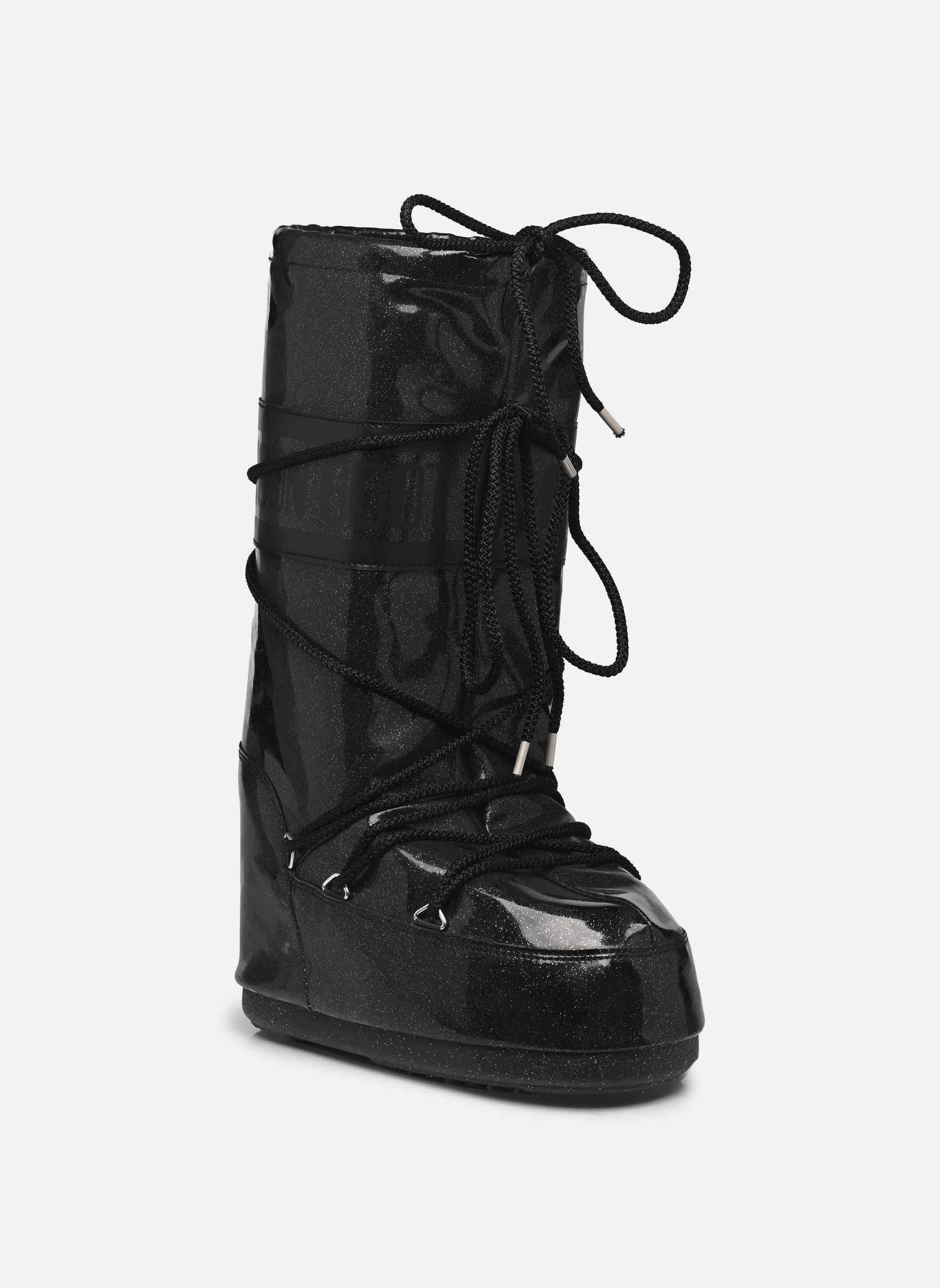 Schneestiefel MB ICON GLITTER damen schwarz Moon Boot Schneestiefel MB ICON GLITTER damen schwarz N001 BLACK