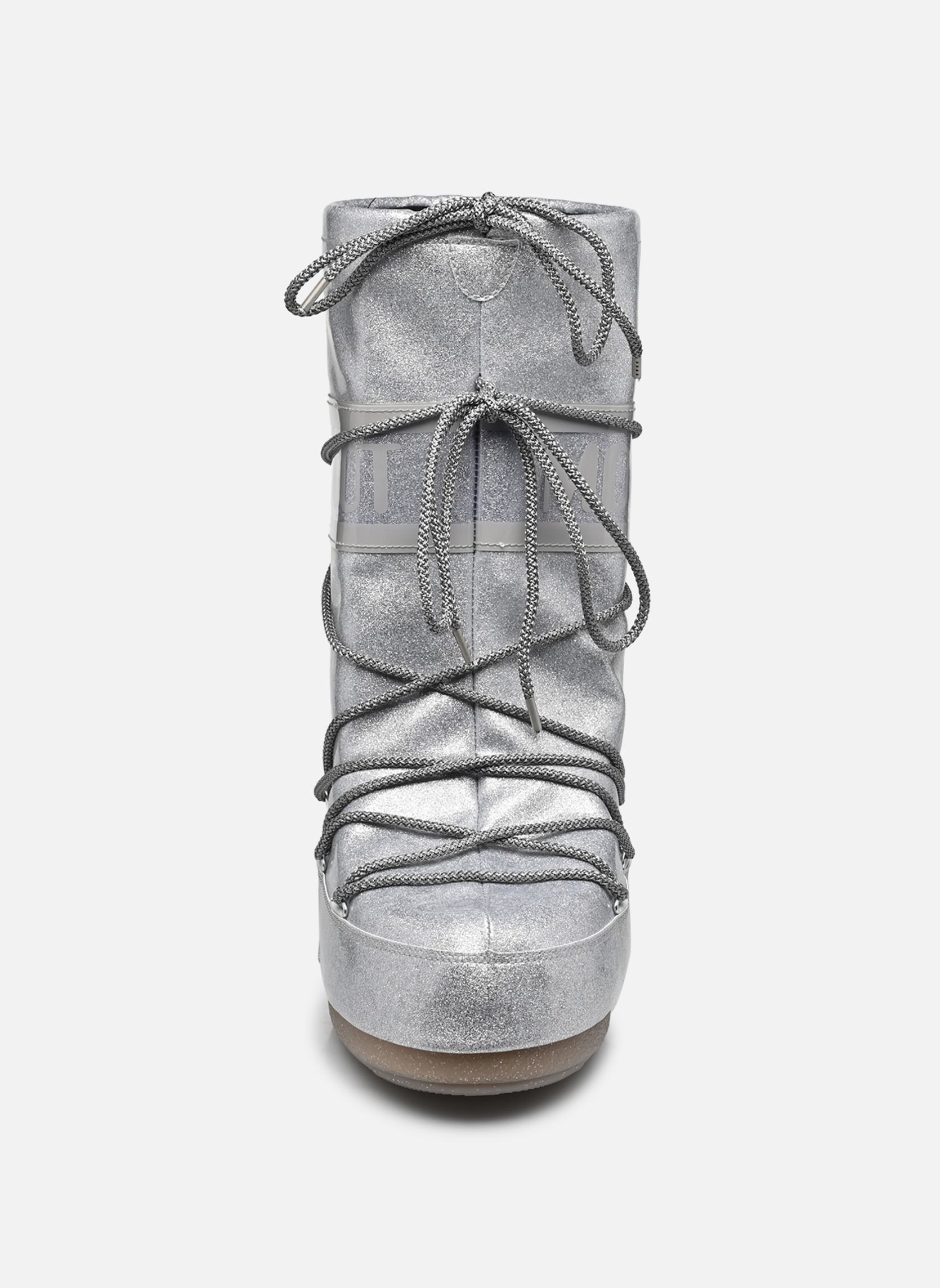 Schneestiefel MB ICON GLITTER damen silber Moon Boot Schneestiefel MB ICON GLITTER damen silber H001 SILVER