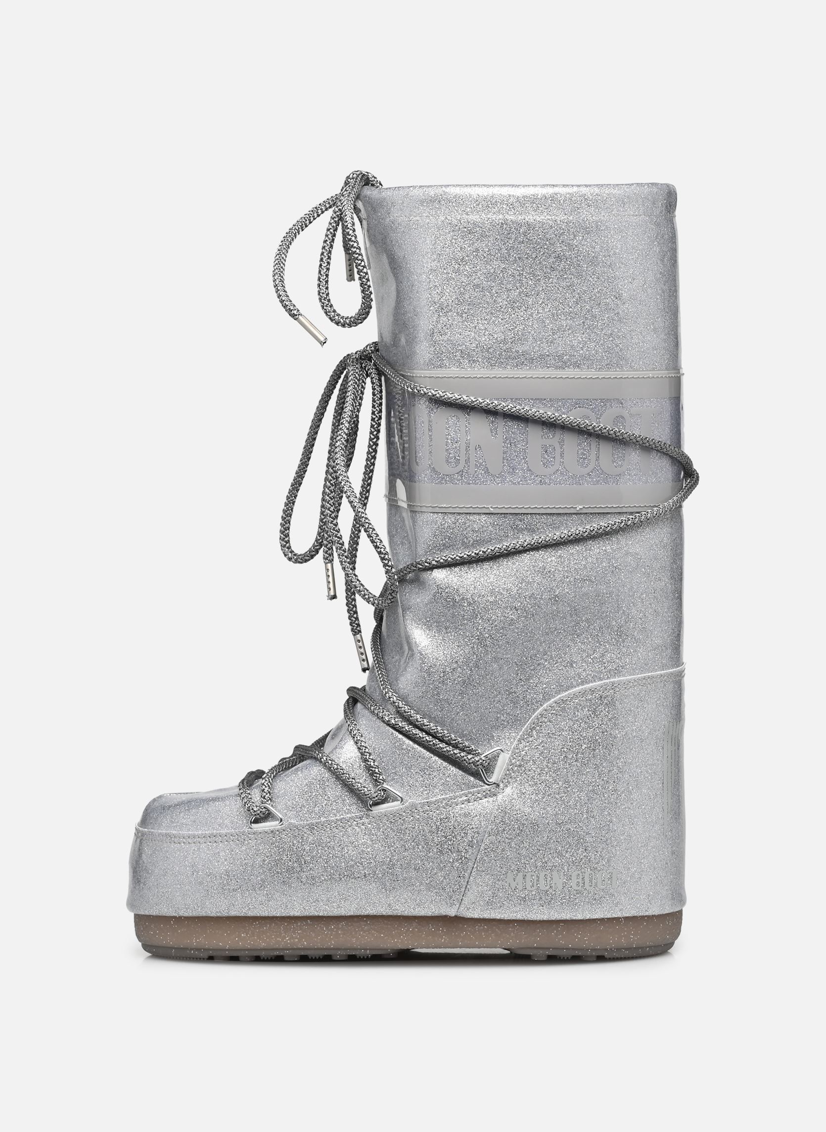 Schneestiefel MB ICON GLITTER damen silber Moon Boot Schneestiefel MB ICON GLITTER damen silber H001 SILVER