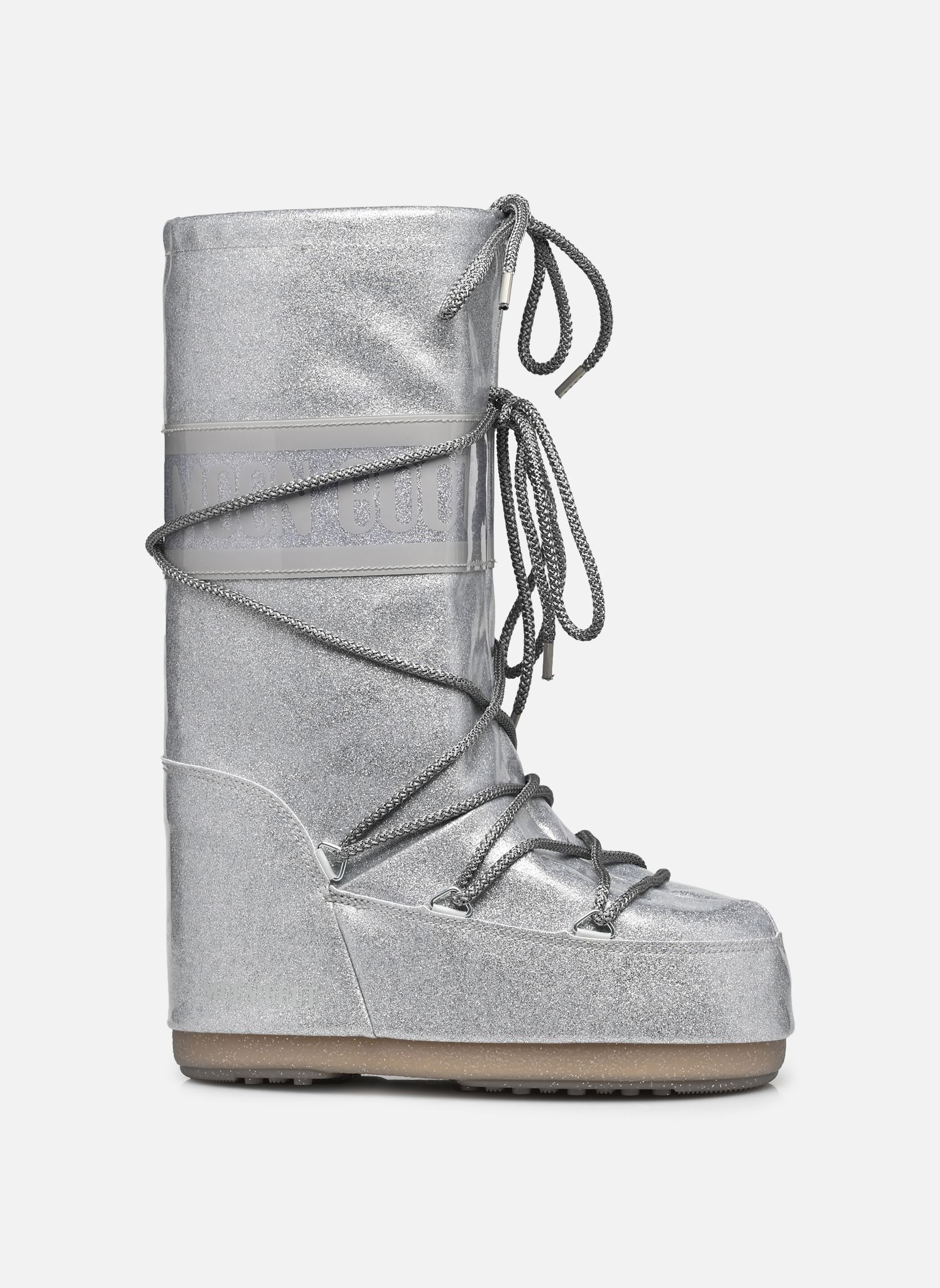 Schneestiefel MB ICON GLITTER damen silber Moon Boot Schneestiefel MB ICON GLITTER damen silber H001 SILVER