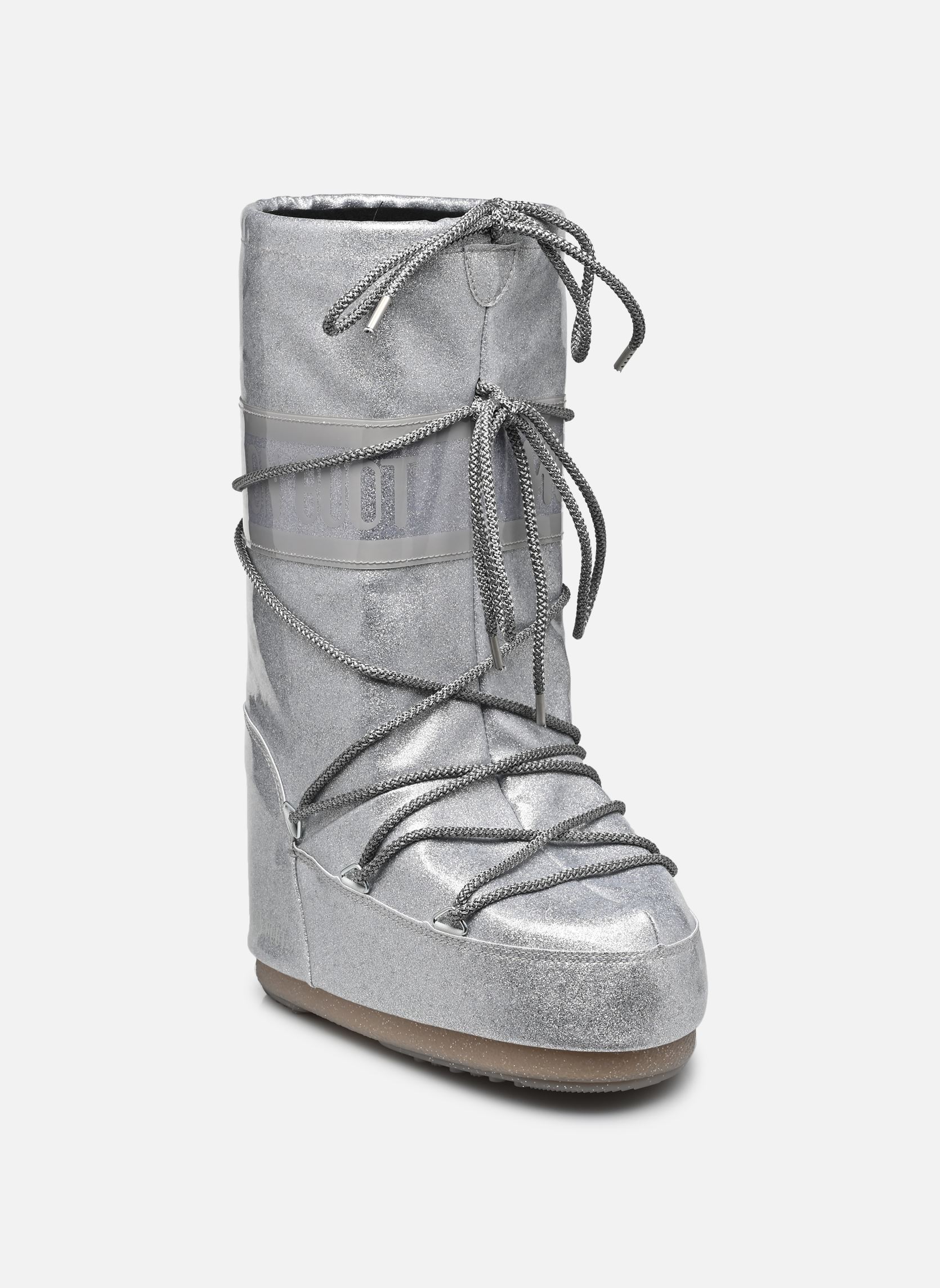 Schneestiefel MB ICON GLITTER damen silber Moon Boot Schneestiefel MB ICON GLITTER damen silber H001 SILVER