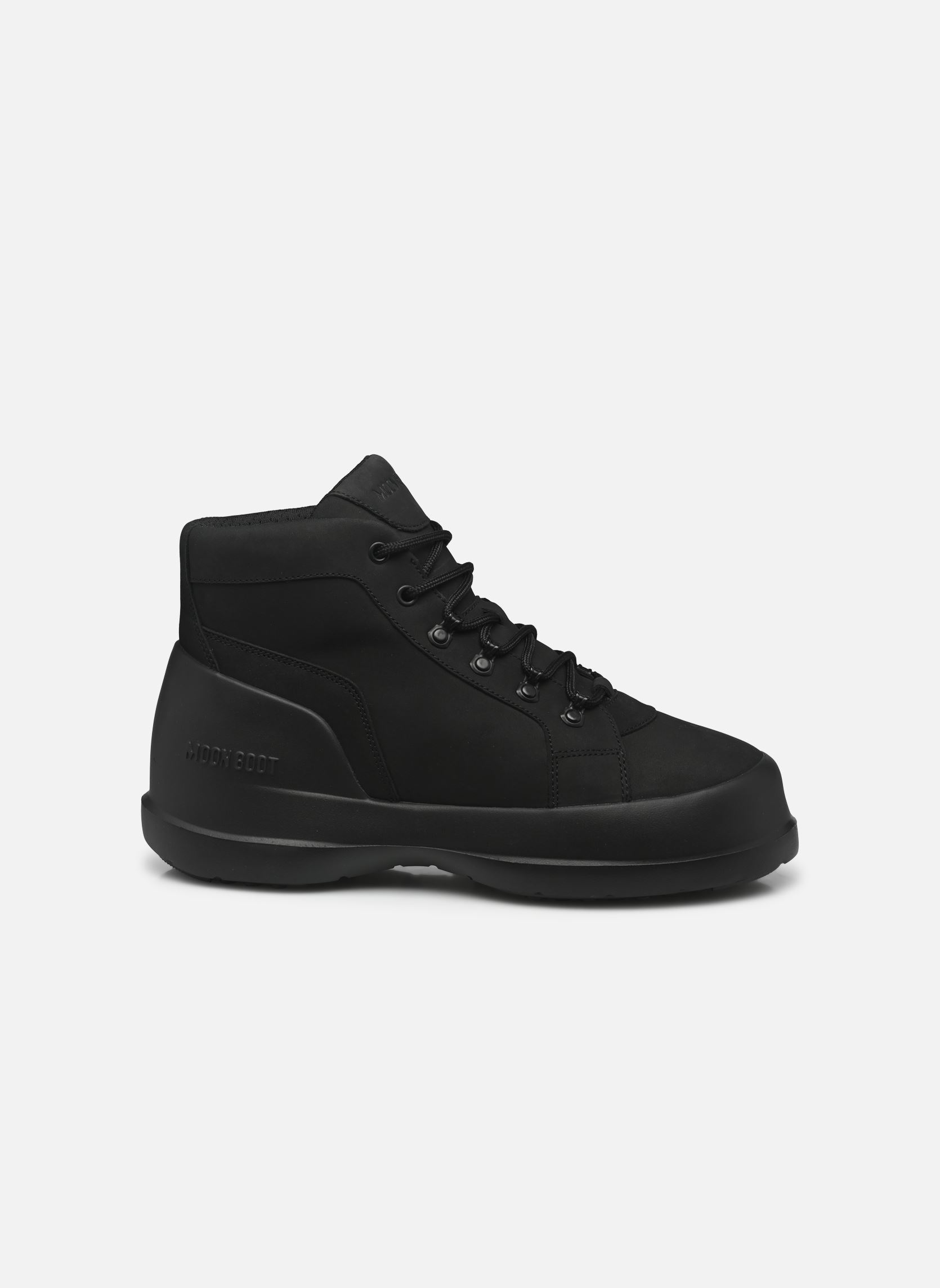 Bottines à lacets MB LUNA TREK MID NUBUCK homme noir Moon Boot Bottines à lacets MB LUNA TREK MID NUBUCK homme noir N001 BLACK
