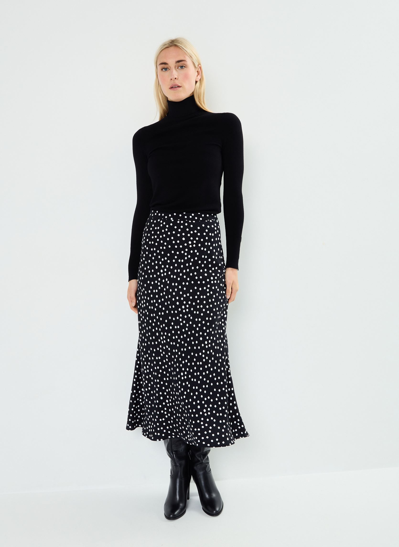 Midi-Röcke BZ27205 damen schwarz IKKS Women Midi-Röcke BZ27205 damen schwarz NOIR