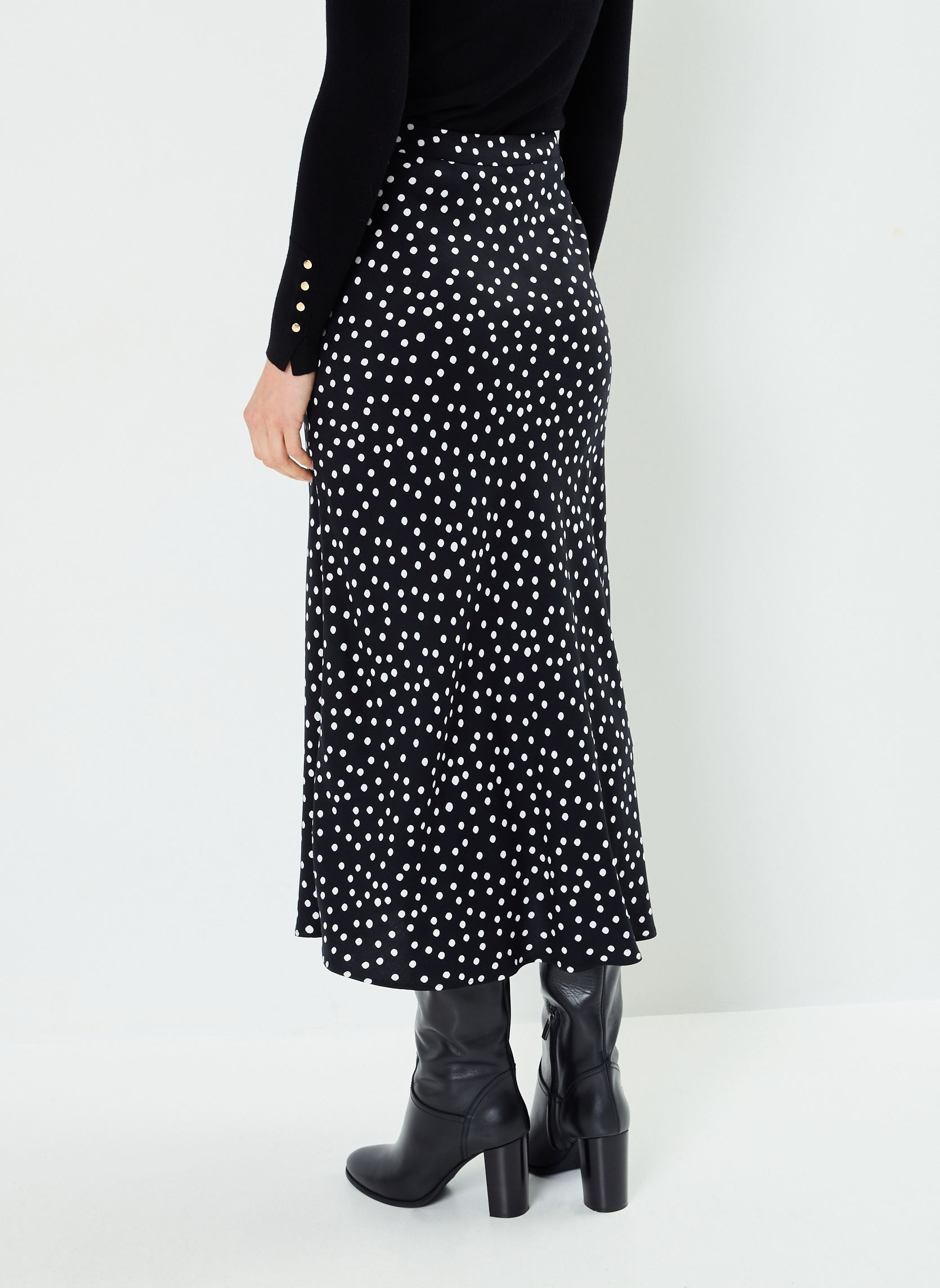 Midi-Röcke BZ27205 damen schwarz IKKS Women Midi-Röcke BZ27205 damen schwarz NOIR