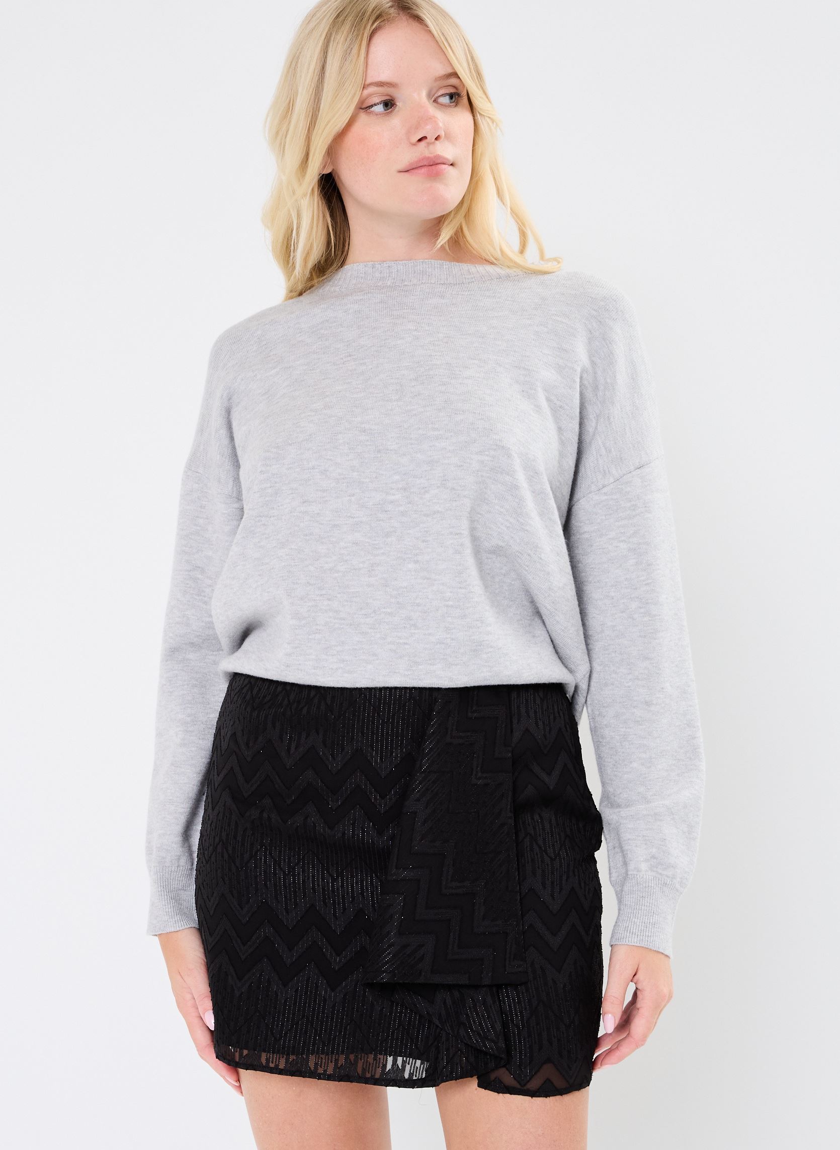 Jupes Ikks JUP CT JACQUARD FR - vue 2