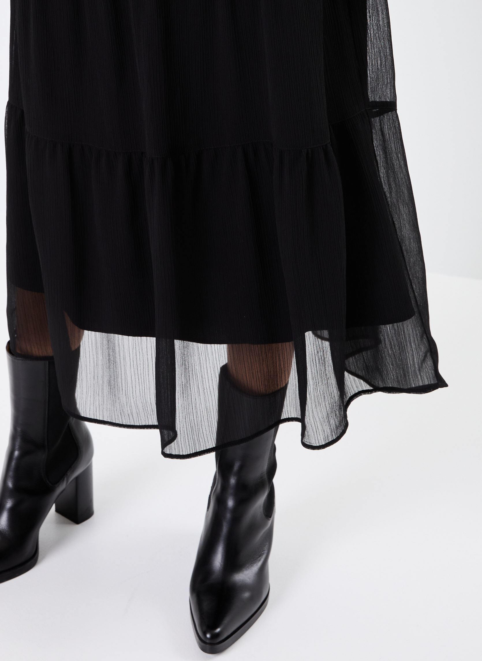 Lange Röcke BZ27245 damen schwarz IKKS Women Lange Röcke BZ27245 damen schwarz NOIR