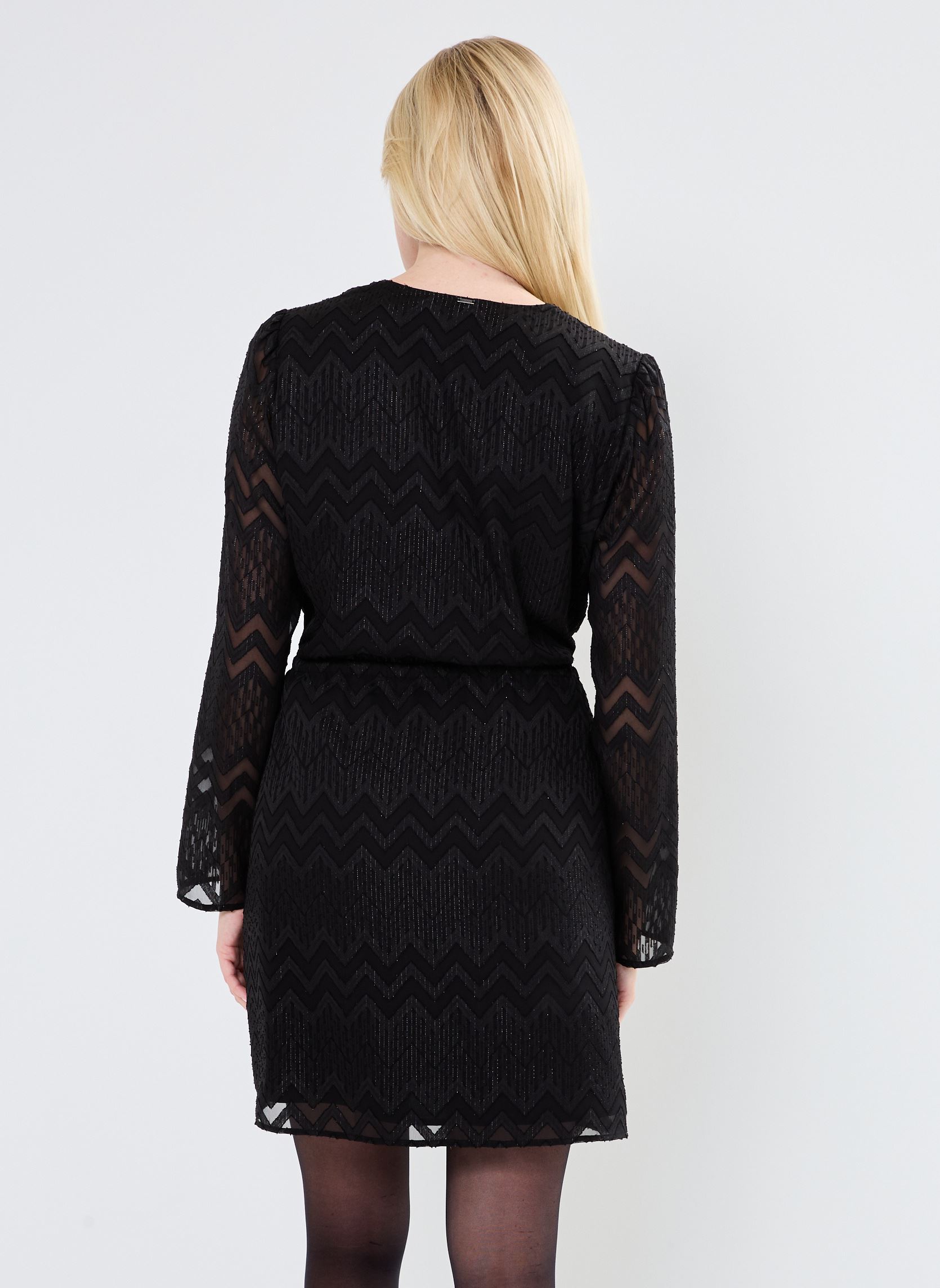 Robes BZ30735 femme noir IKKS Women Robes BZ30735 femme noir NOIR