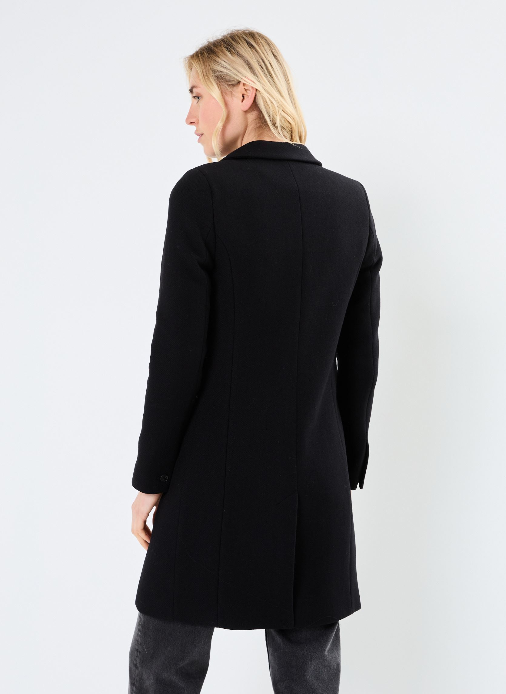 Manteaux BZ44125 femme noir IKKS Women Manteaux BZ44125 femme noir NOIR