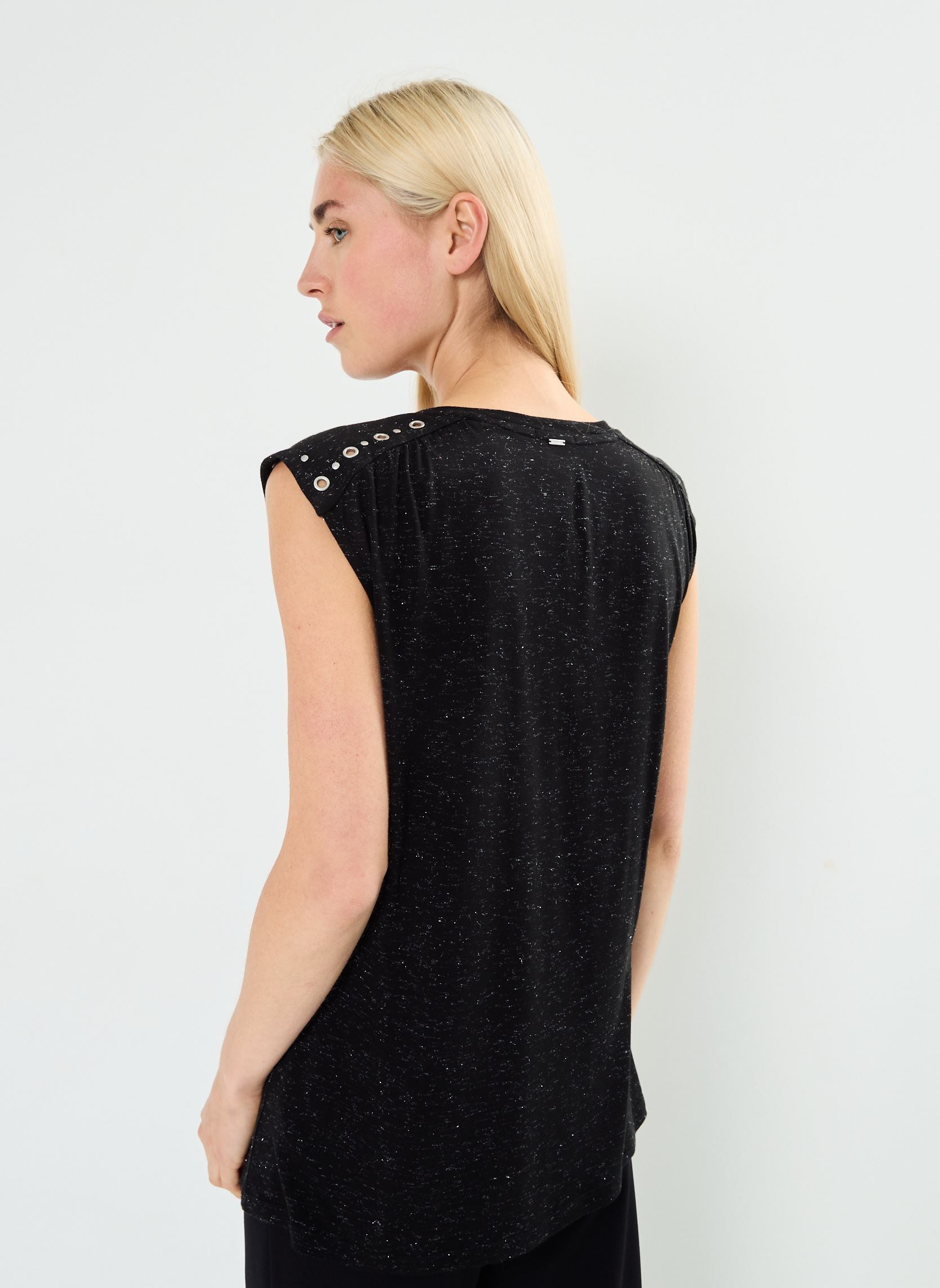 Hemdjes BZ10075 dames zwart IKKS Women Hemdjes BZ10075 dames zwart NOIR