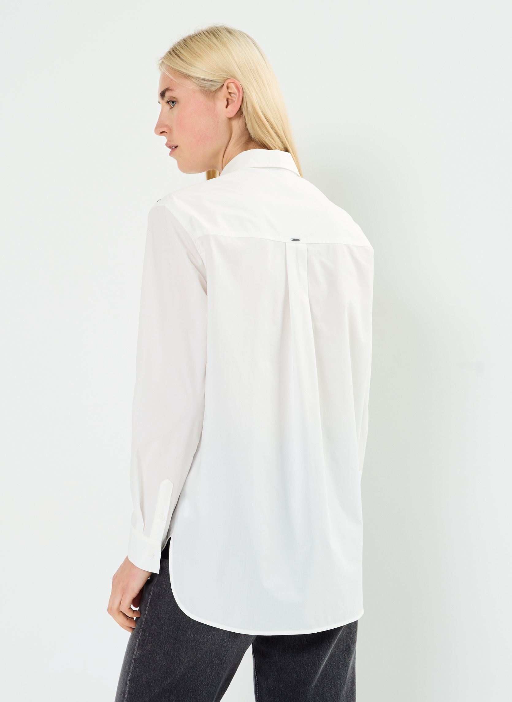 Camicie a maniche lunghe BZ12025 donna bianco IKKS Women Camicie a maniche lunghe BZ12025 donna bianco BLANC