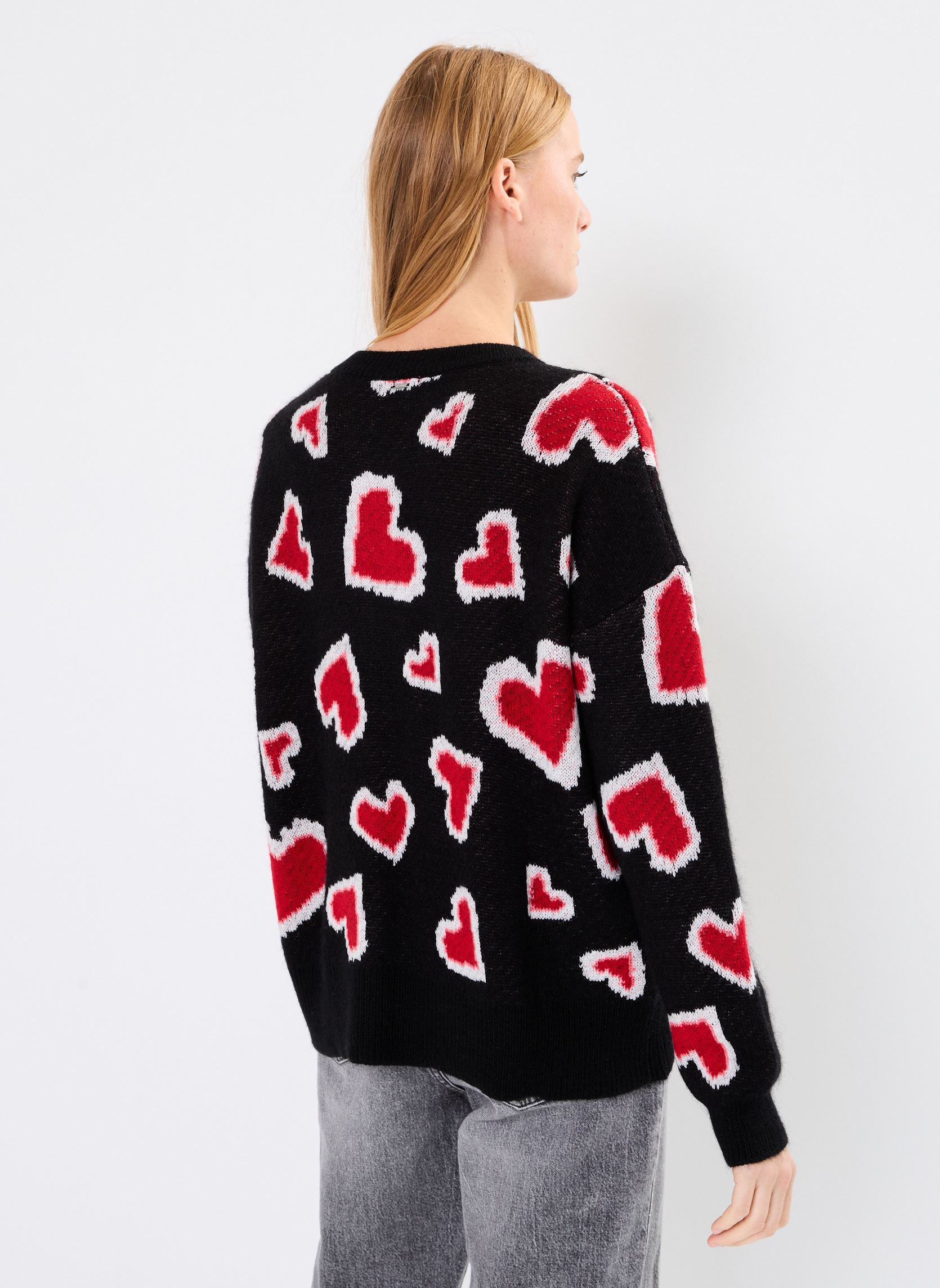 Pulls BZ18125 femme noir IKKS Women Pulls BZ18125 femme noir NOIR