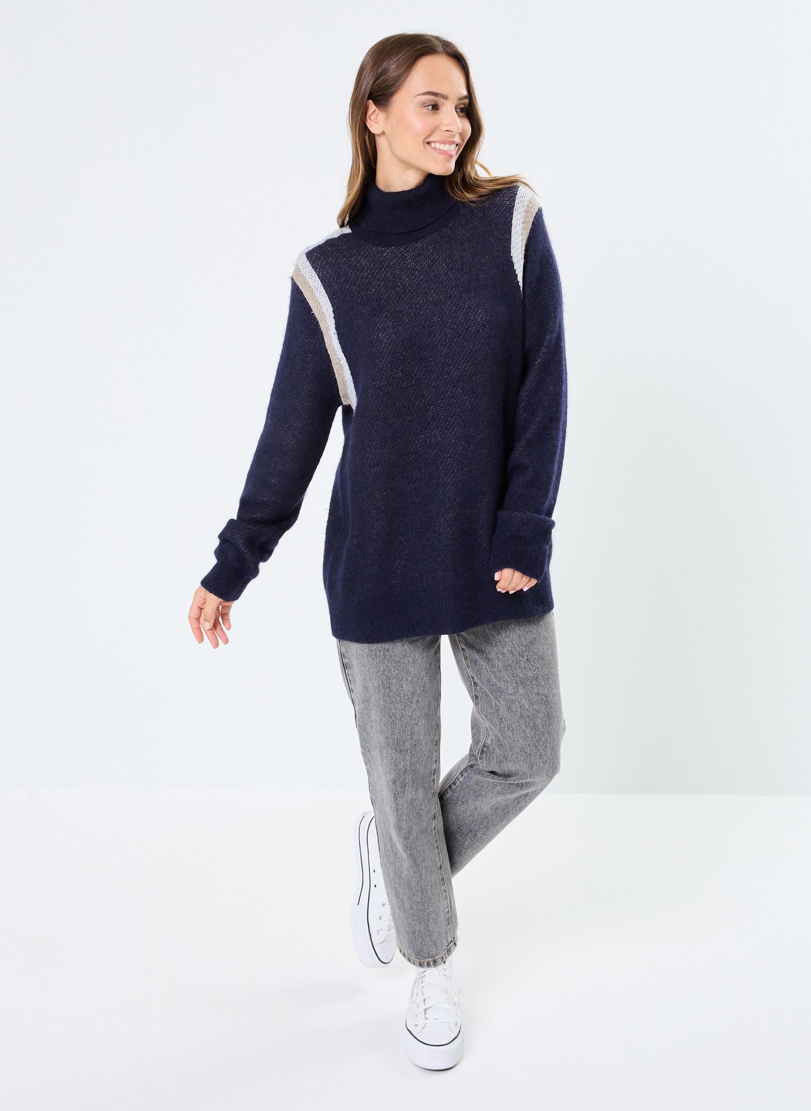 Pullover BZ18235 damen blau IKKS Women Pullover BZ18235 damen blau MARINE