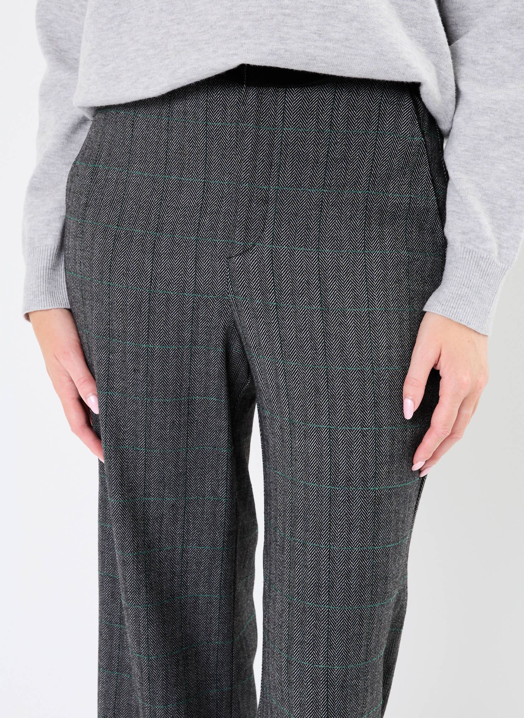 Pantalons larges BZ22105 femme noir IKKS Women Pantalons larges BZ22105 femme noir NOIR
