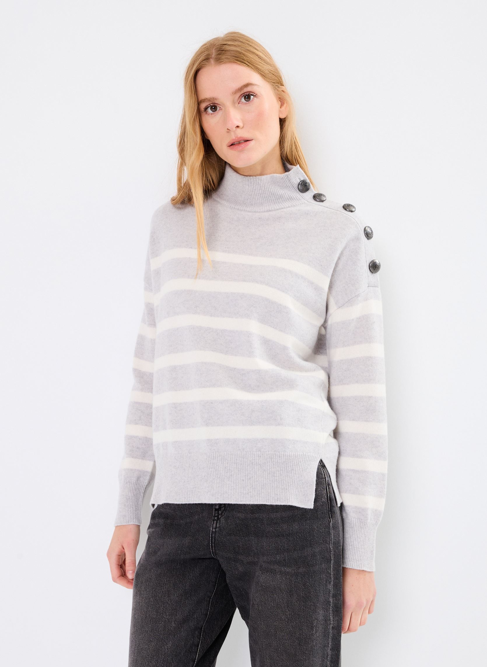 Pull Ikks PULL STRAIGHT LAINE EU - vue 2