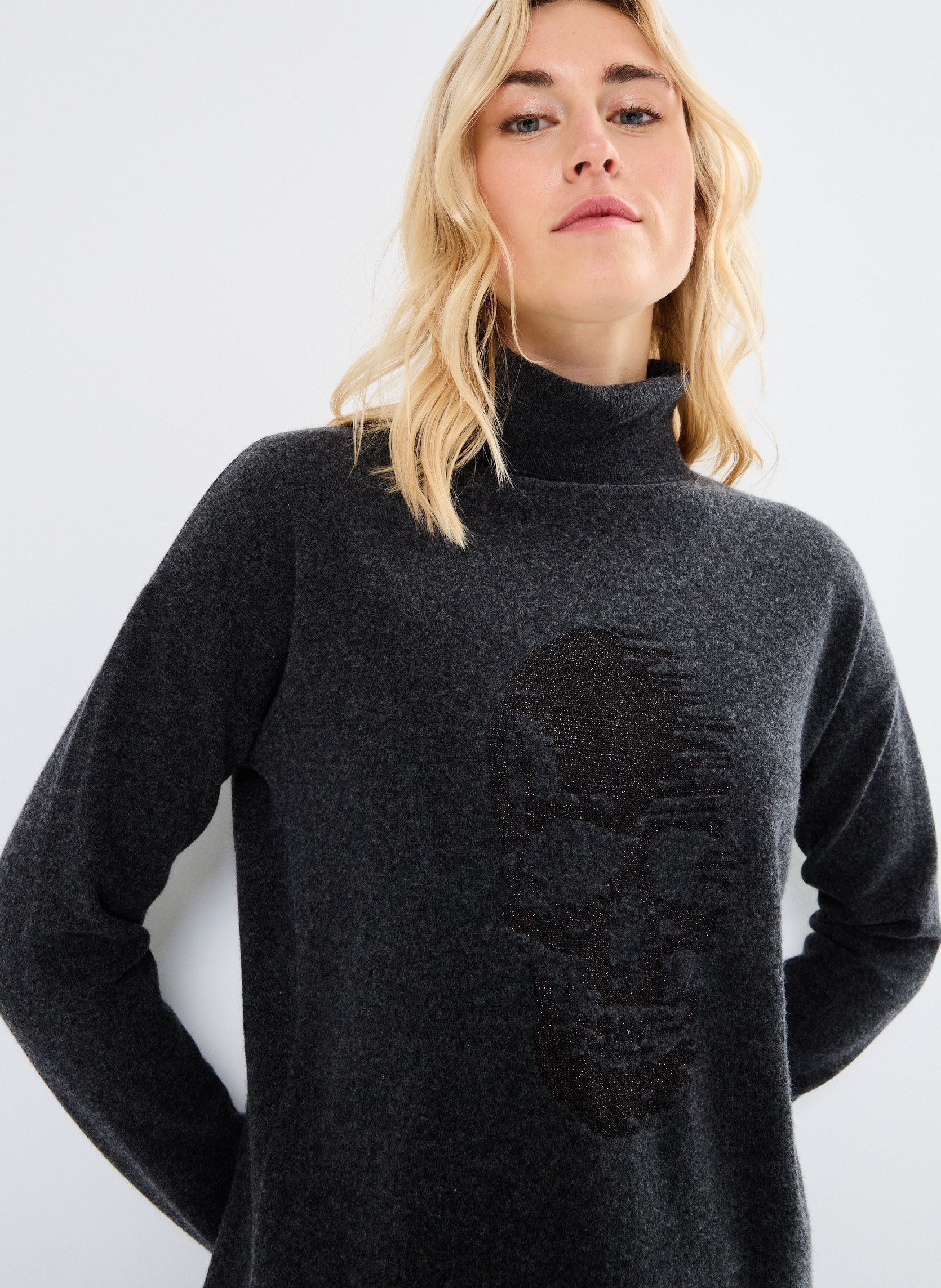 Pullover BZ18435 damen grau IKKS Women Pullover BZ18435 damen grau GRIS ANTHRACITE