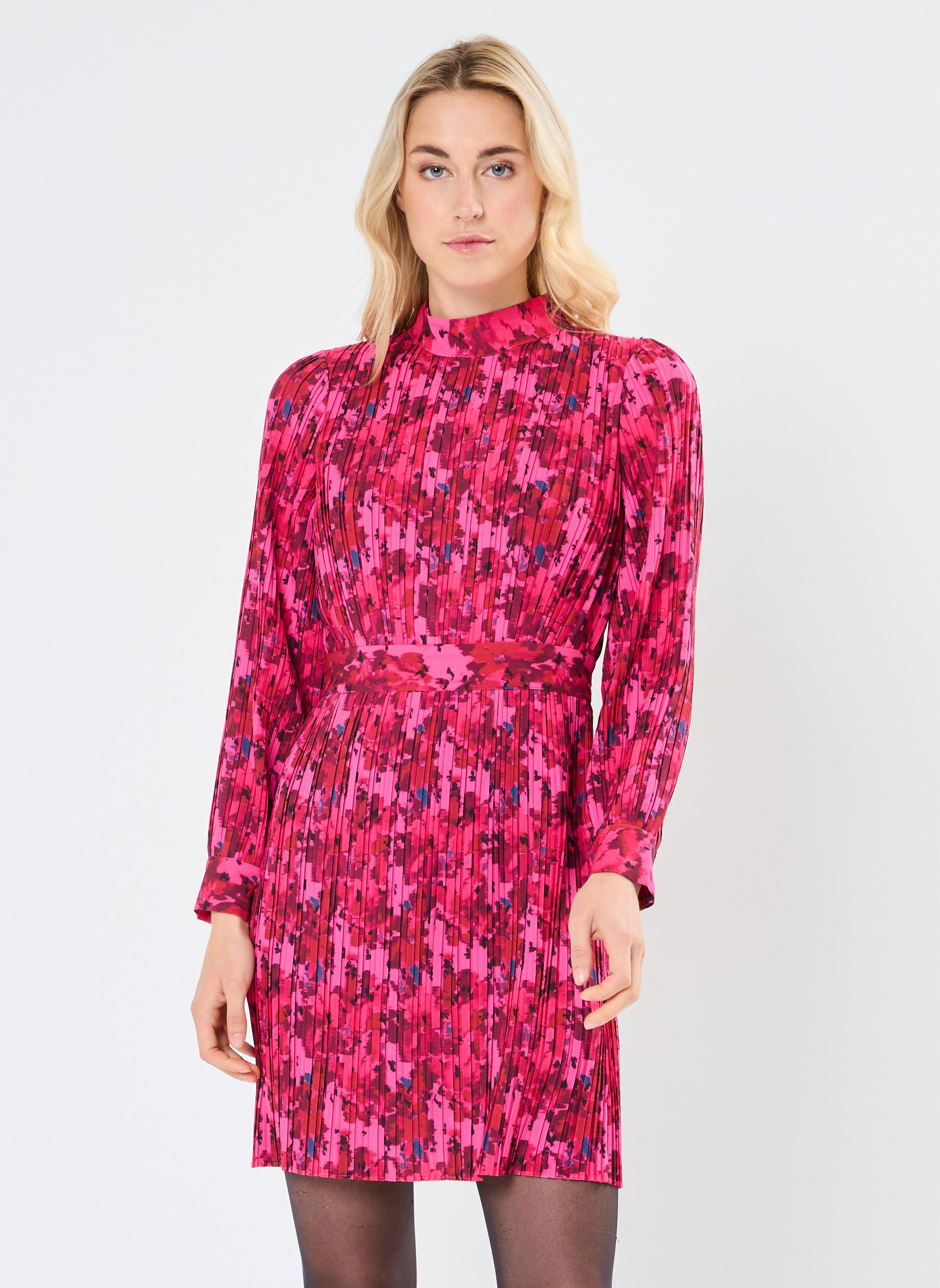 Robes BZ30345 femme rose IKKS Women Robes BZ30345 femme rose ROSE