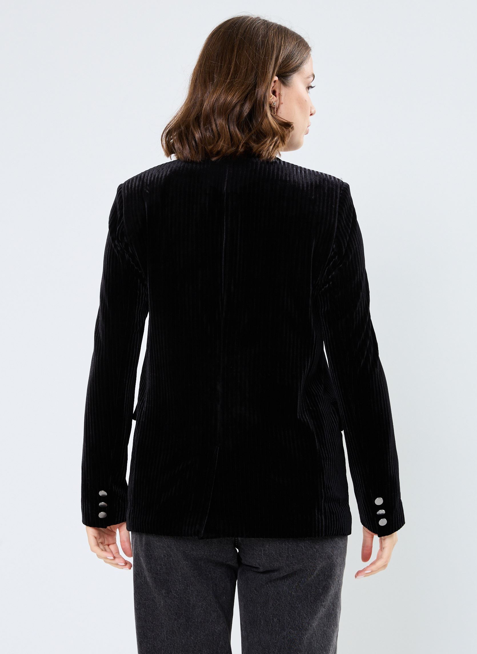 Blazer BZ40235 damen schwarz IKKS Women Blazer BZ40235 damen schwarz NOIR