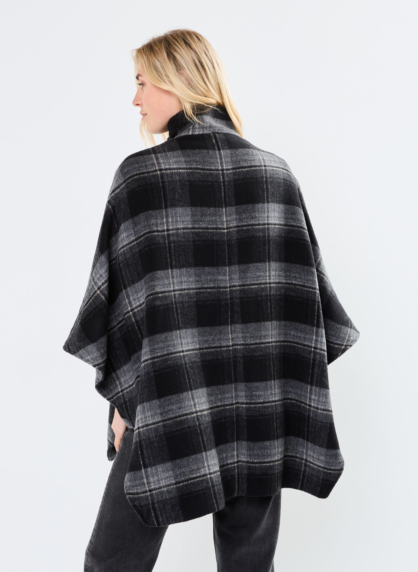Poncho's BZ44165 dames grijs IKKS Women Poncho's BZ44165 dames grijs GRIS ANTHRACITE