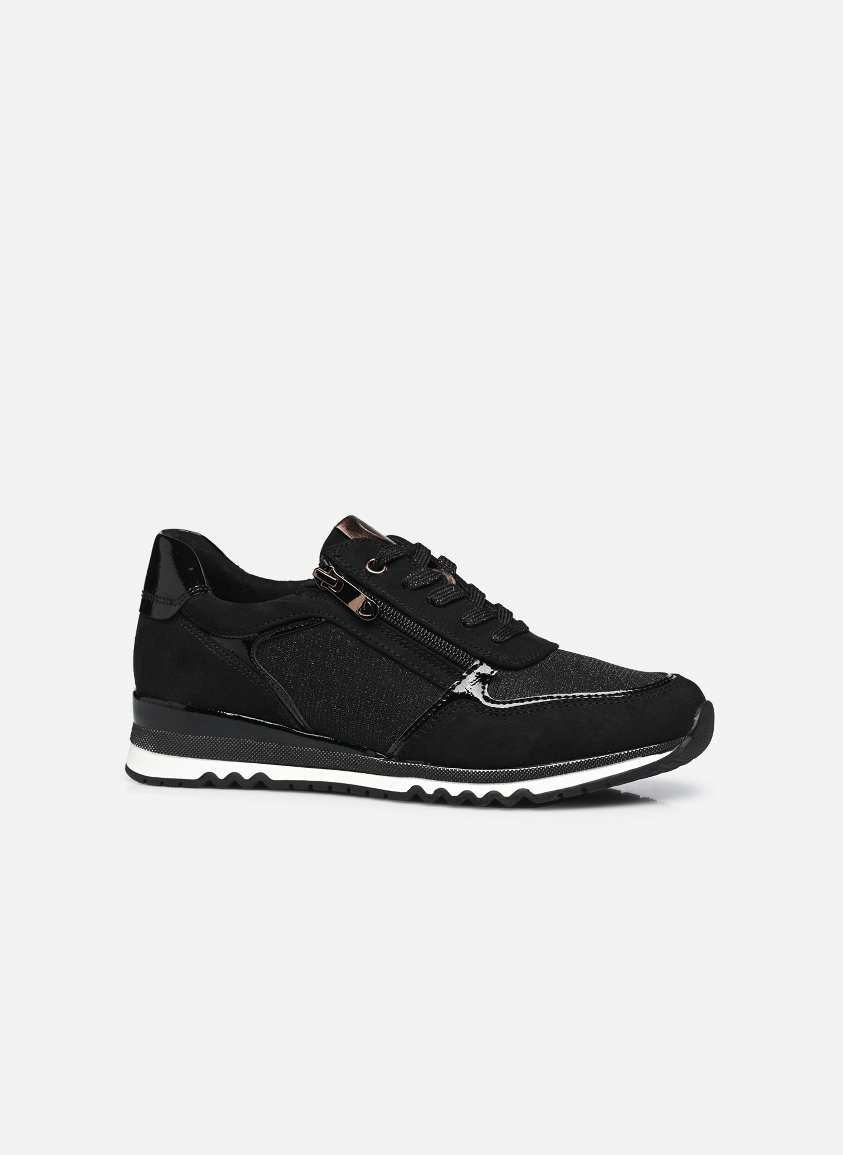 Lage sneakers 23749-41 dames zwart Marco Tozzi Lage sneakers 23749-41 dames zwart BLACK/COPPER