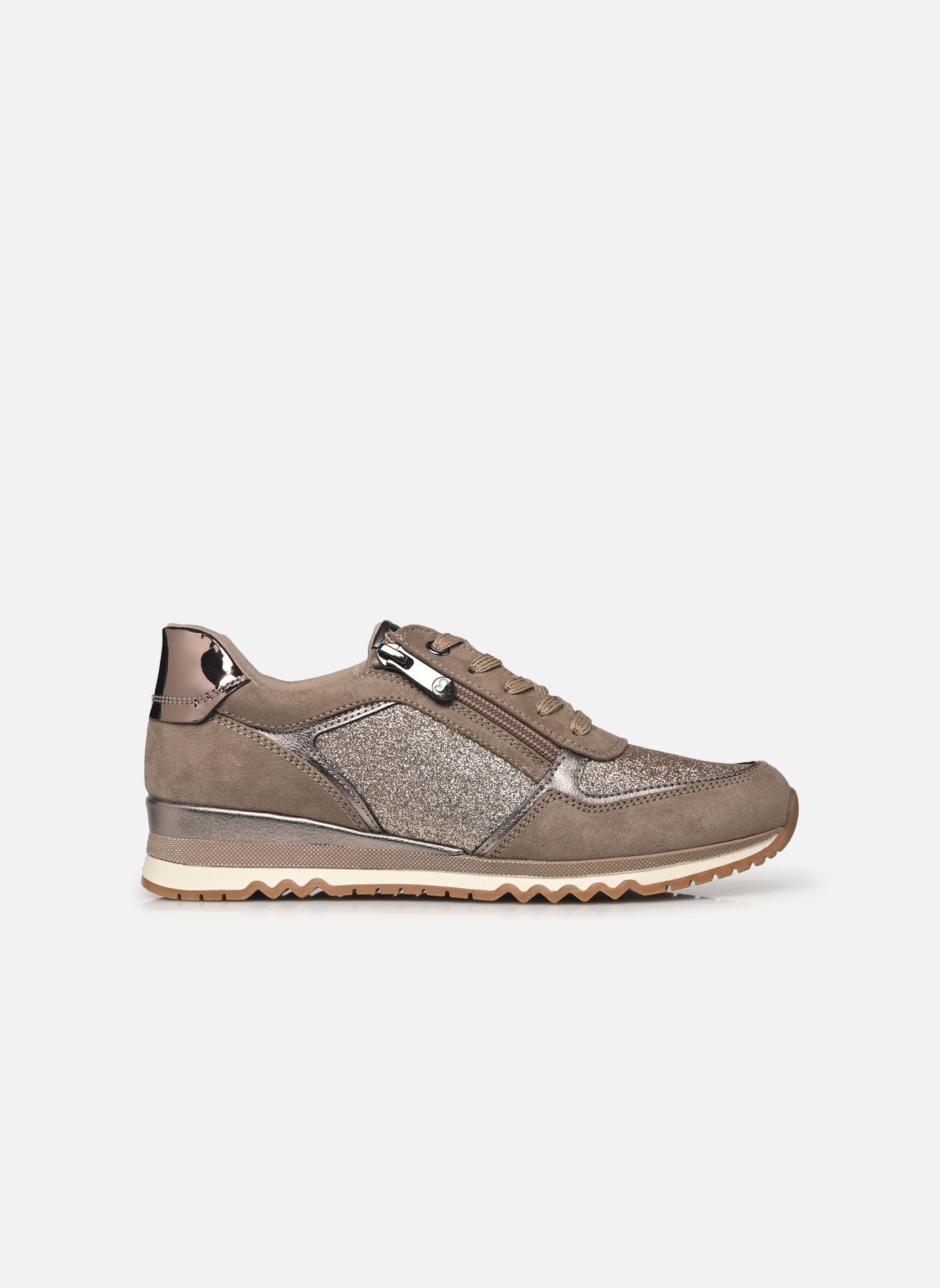 Baskets basses 23749-41 femme beige Marco Tozzi Baskets basses 23749-41 femme beige TAUPE COMB