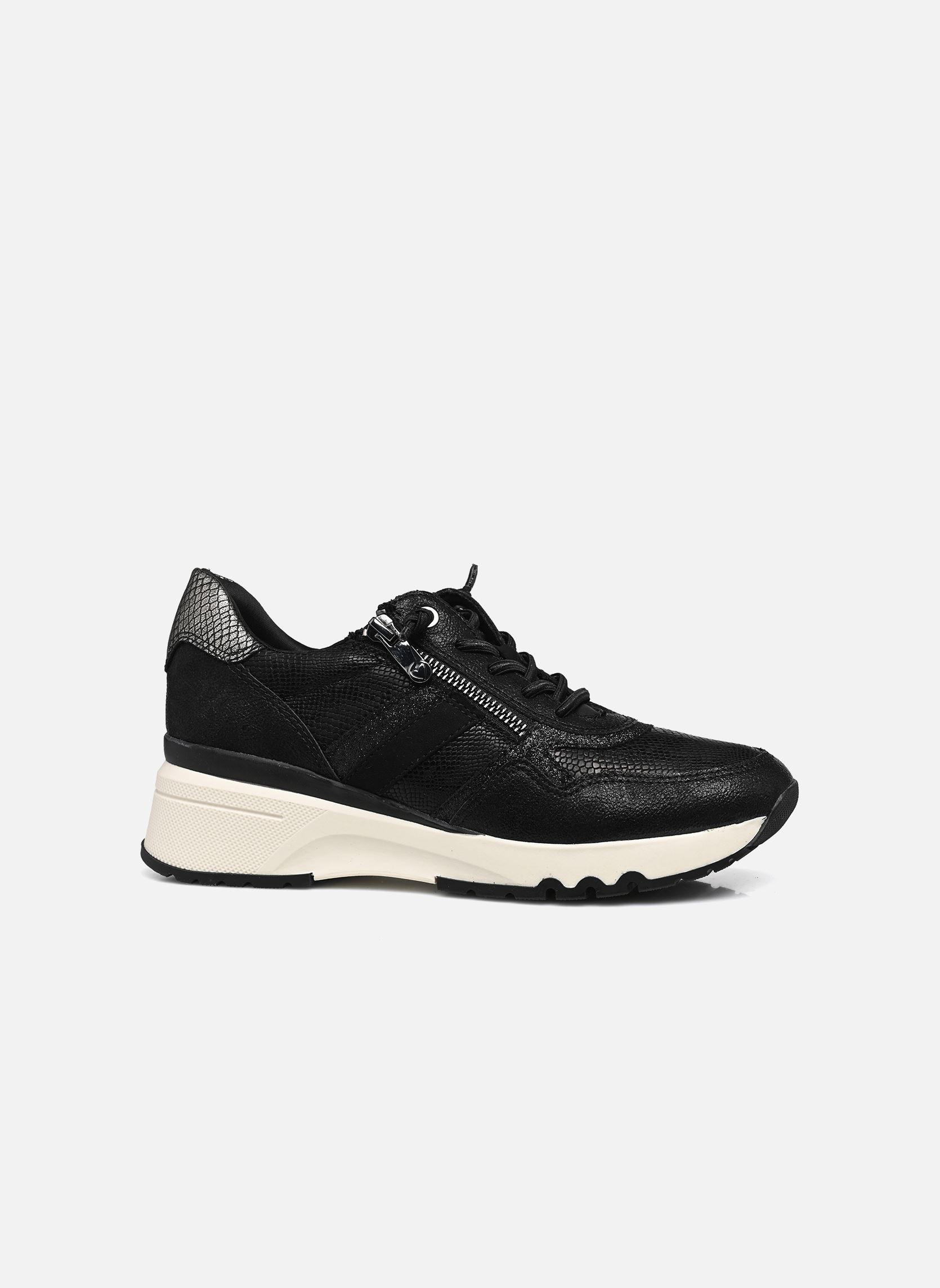 Sneakers con zeppa 23754-43 donna nero Marco Tozzi Sneakers con zeppa 23754-43 donna nero BLACK COMB