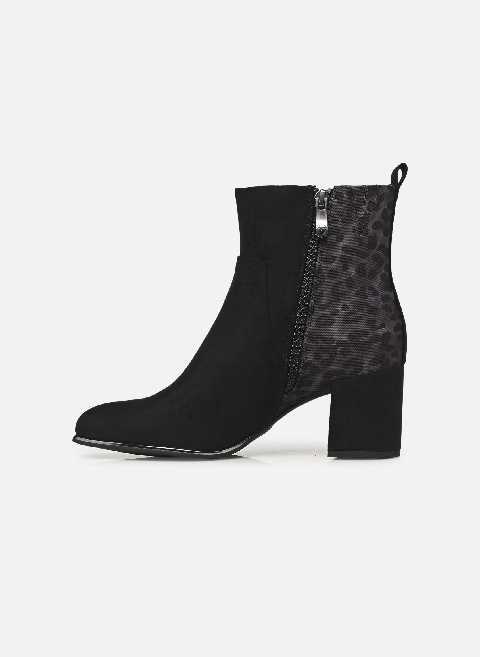 Bottines et boots 25095-41 femme noir Marco Tozzi Bottines et boots 25095-41 femme noir BLACK/LEO
