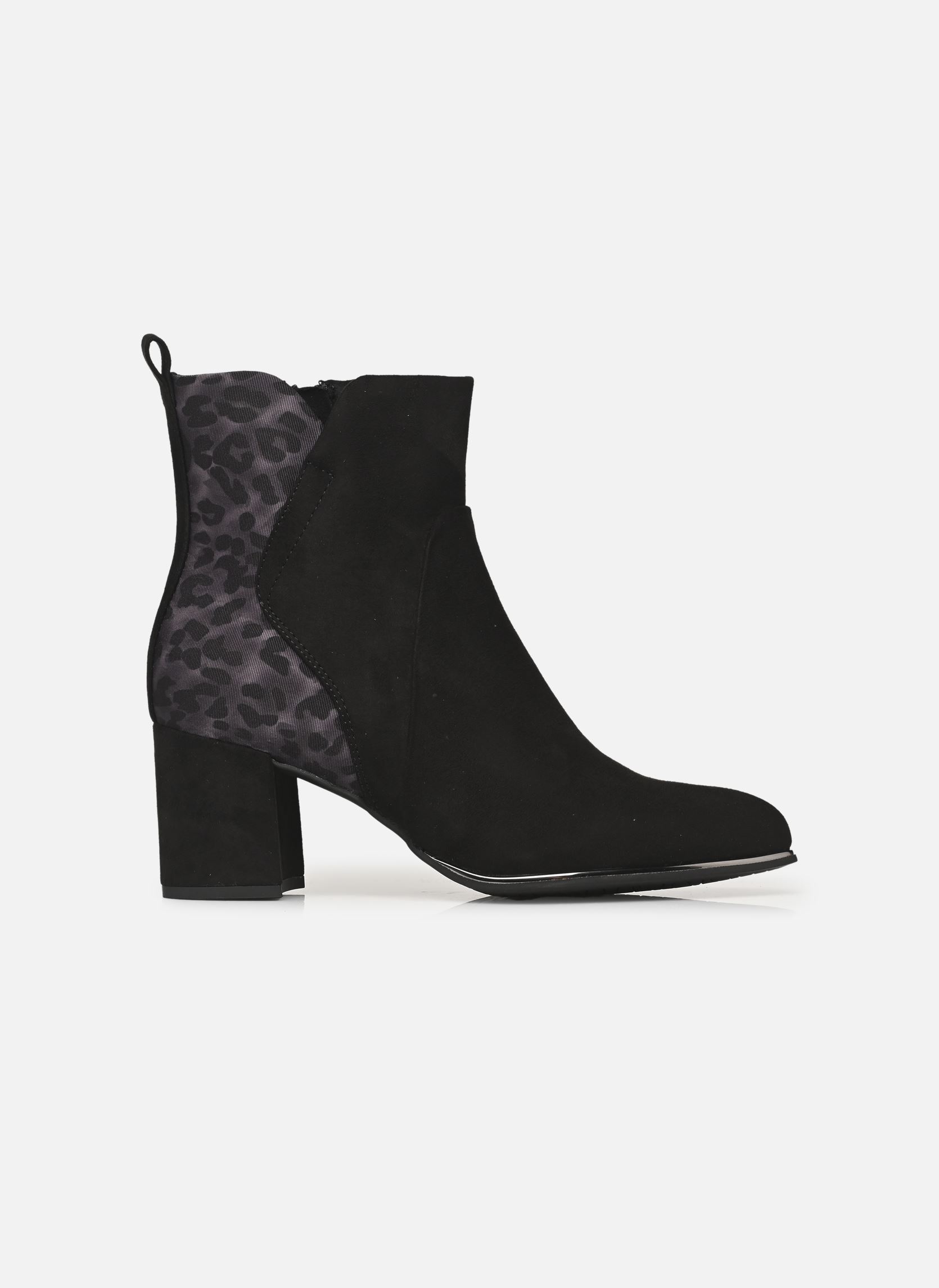 Bottines et boots 25095-41 femme noir Marco Tozzi Bottines et boots 25095-41 femme noir BLACK/LEO