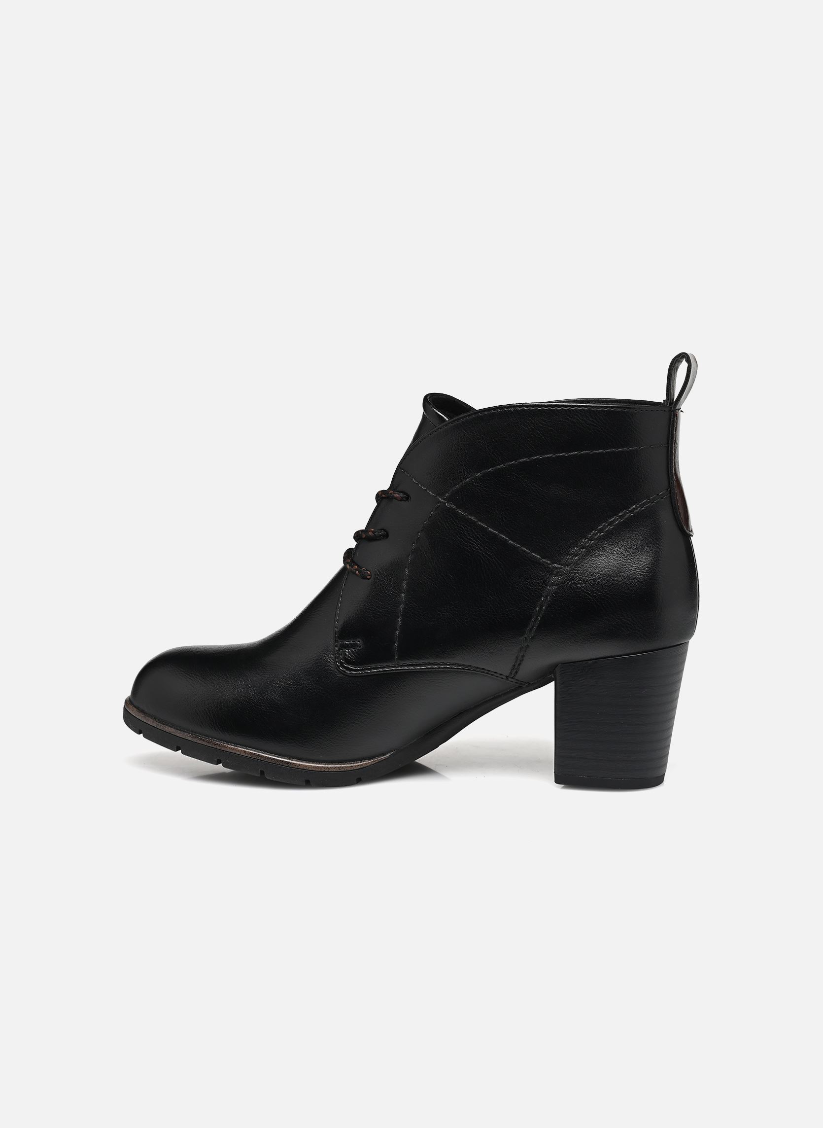 Bottines à lacets 25109-41 femme noir Marco Tozzi Bottines à lacets 25109-41 femme noir Black Comb