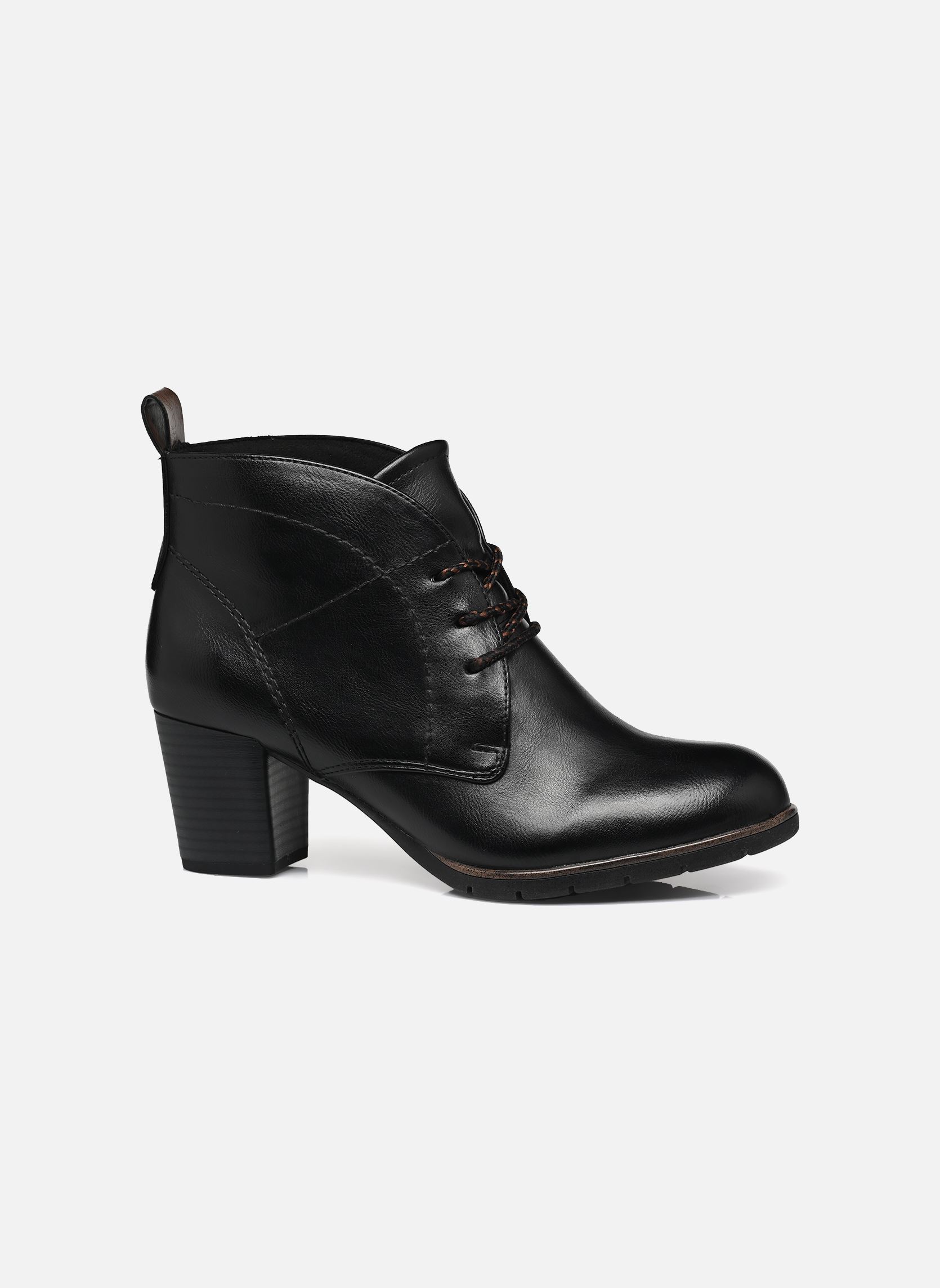 Bottines à lacets 25109-41 femme noir Marco Tozzi Bottines à lacets 25109-41 femme noir Black Comb