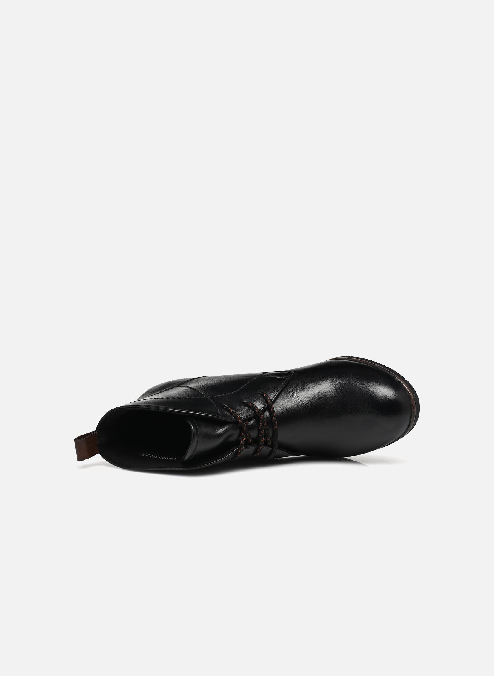 Bottines à lacets 25109-41 femme noir Marco Tozzi Bottines à lacets 25109-41 femme noir Black Comb