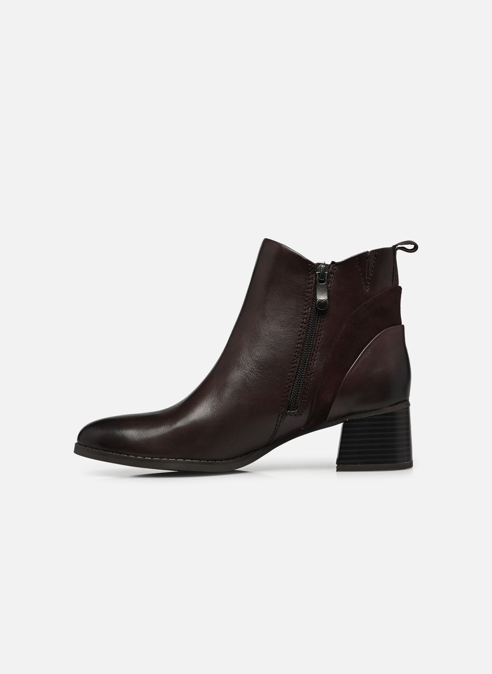 Niedrige Ankle Boots 25348-43 damen braun Marco Tozzi Niedrige Ankle Boots 25348-43 damen braun MOCCA COMB