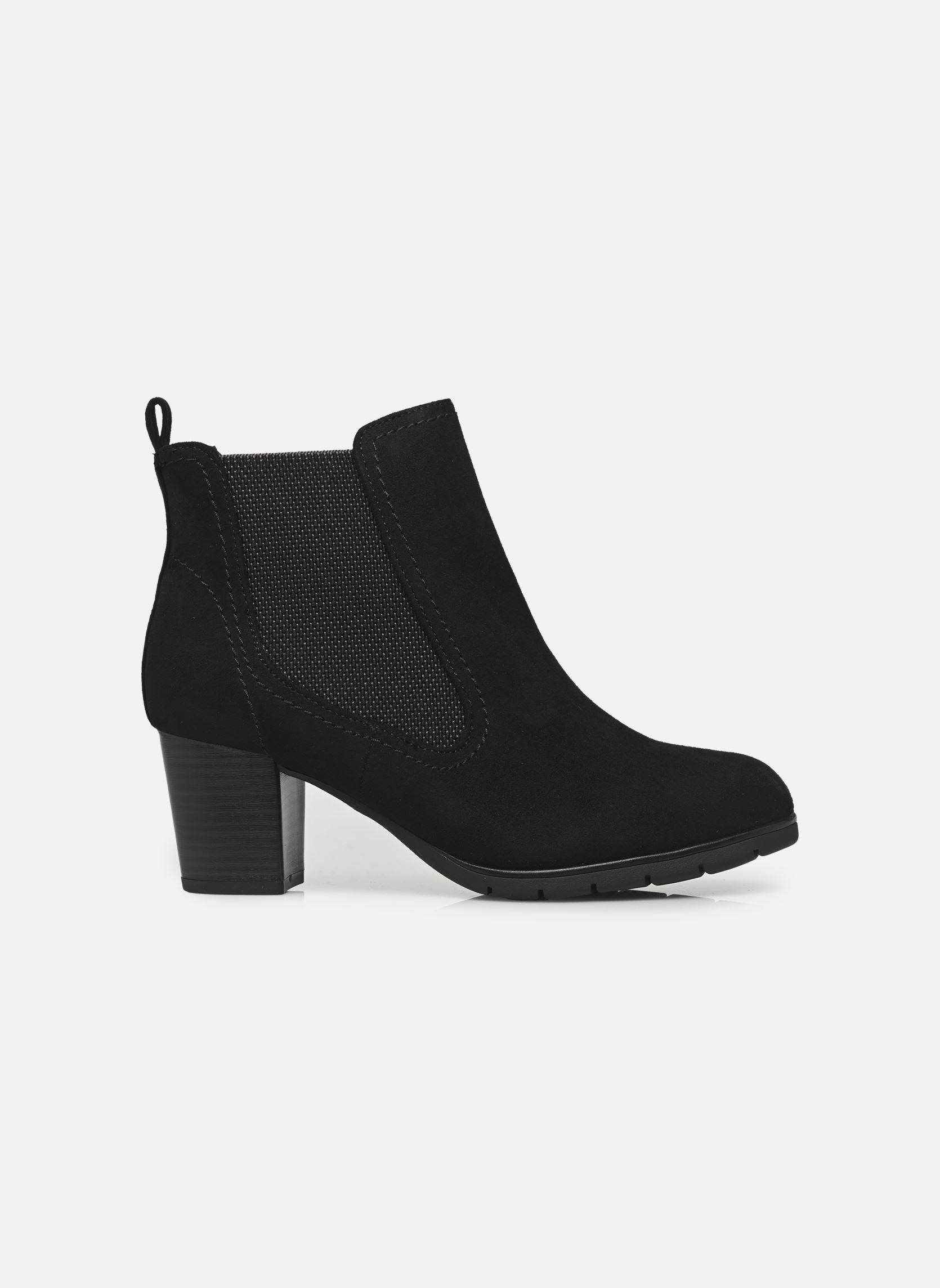 Enkellaarzen en boots 25355-41 dames zwart Marco Tozzi Enkellaarzen en boots 25355-41 dames zwart BLACK N
