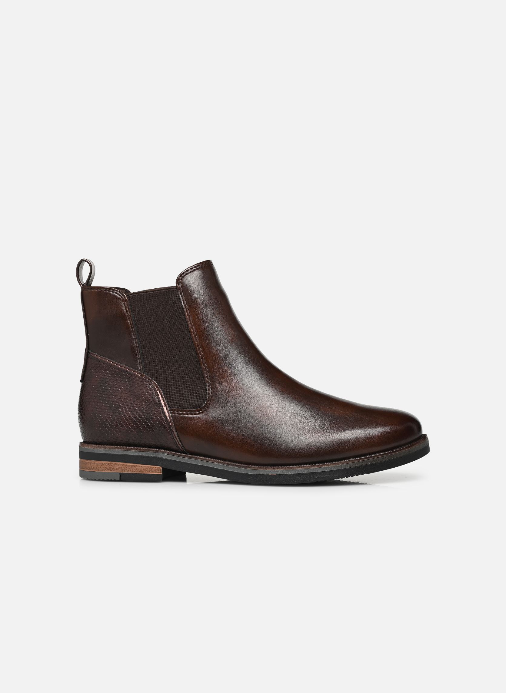 Bottines et boots 25357-41 femme marron Marco Tozzi Bottines et boots 25357-41 femme marron CHESTNUT COMB