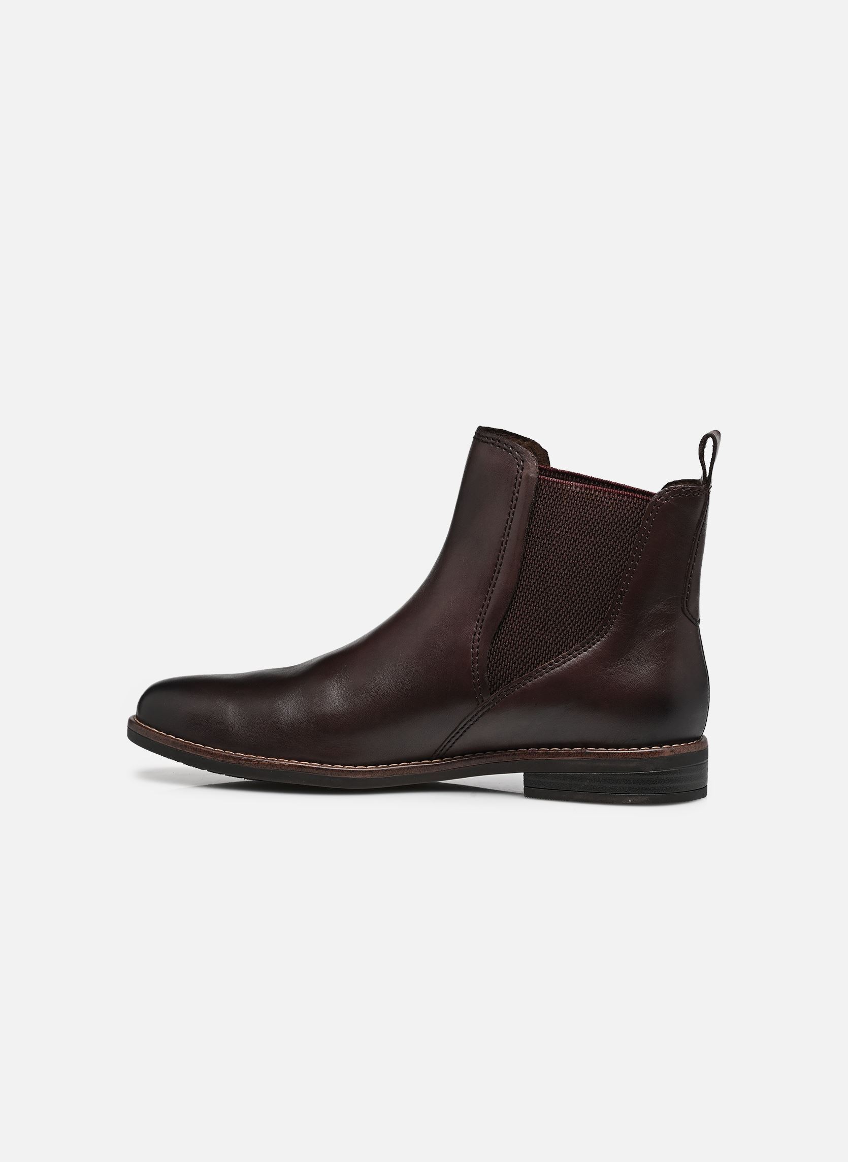 Niedrige Ankle Boots 25366-41 damen braun Marco Tozzi Niedrige Ankle Boots 25366-41 damen braun MOCCA